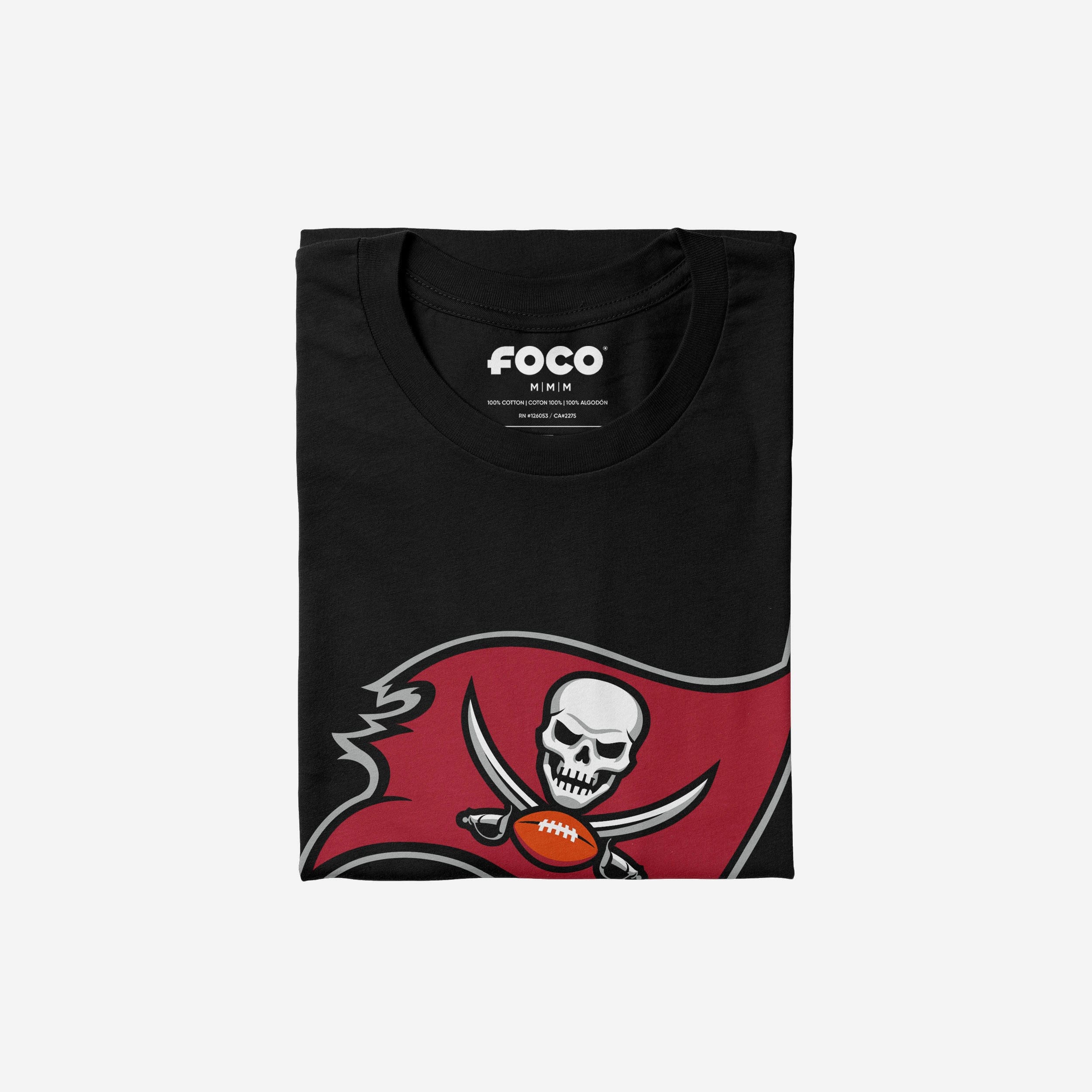 Tampa Bay Buccaneers Primary Logo T-Shirt - Image 8