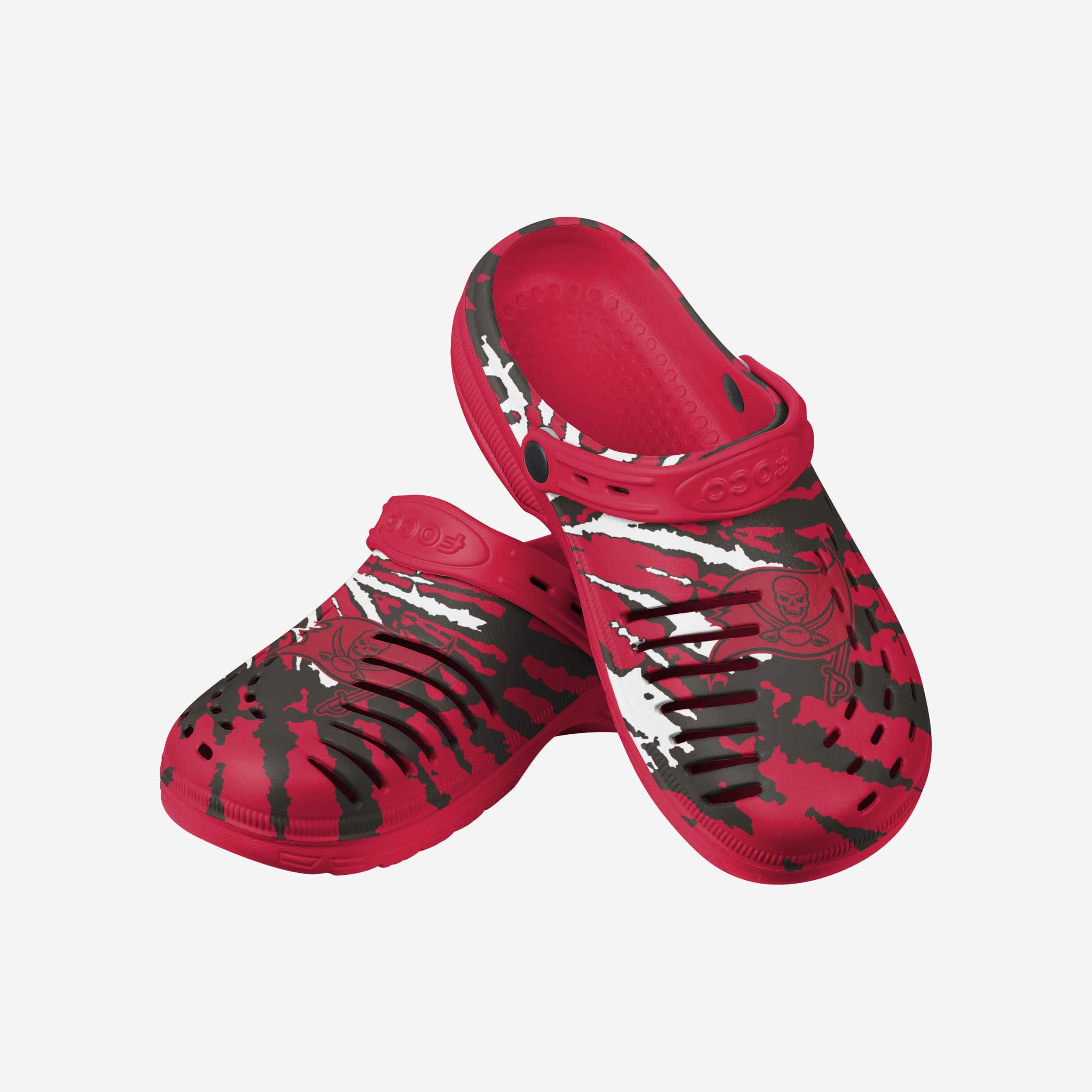 Tampa Bay Buccaneers Tie-Dye Clog With Strap - Image 3