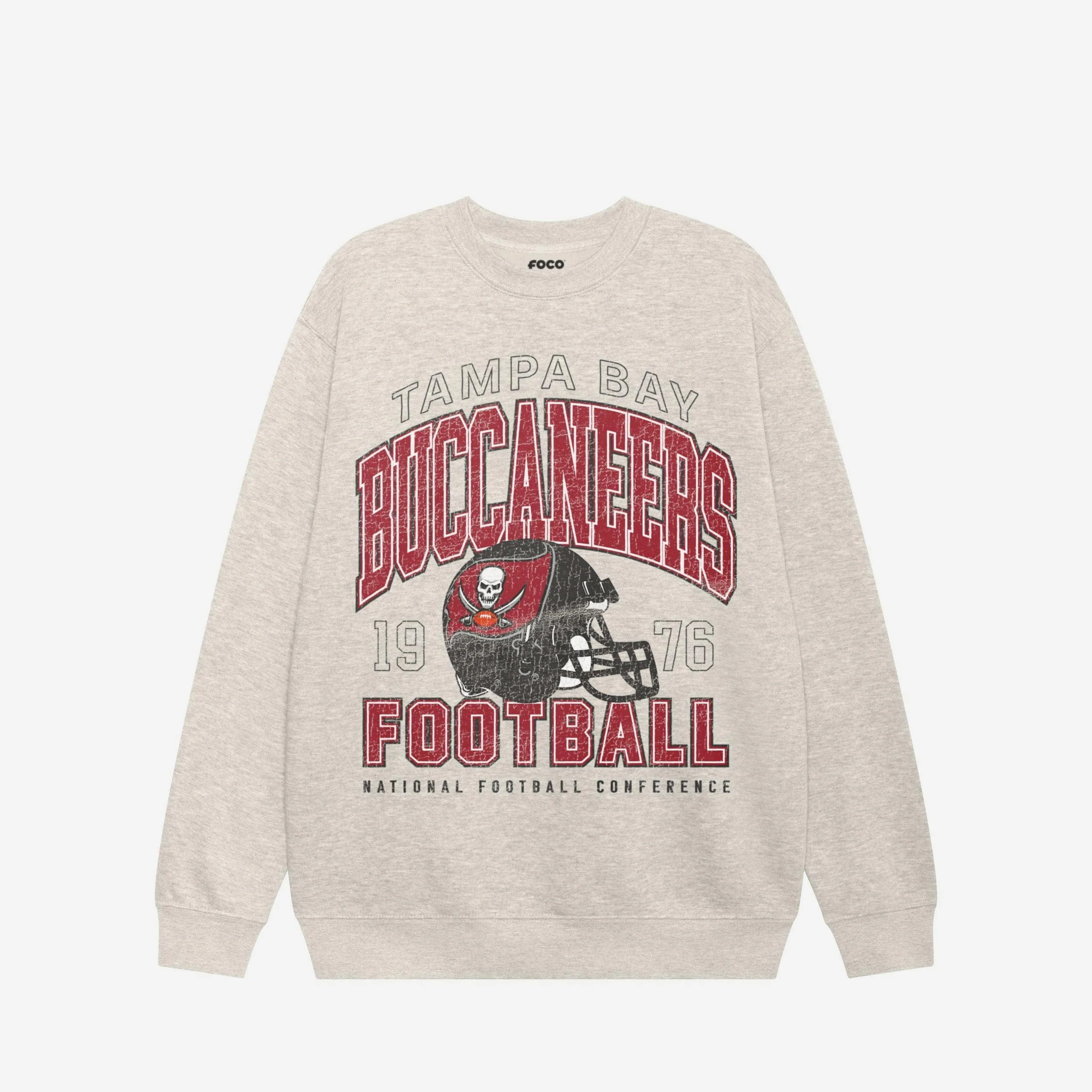 Tampa Bay Buccaneers Varsity Crew Neck Sweatshirt