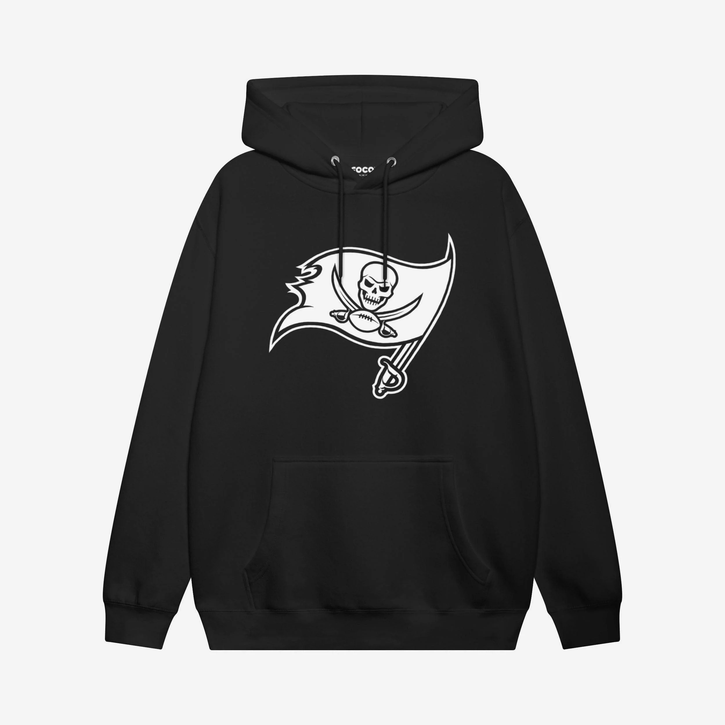 Tampa Bay Buccaneers White Logo Hoodie