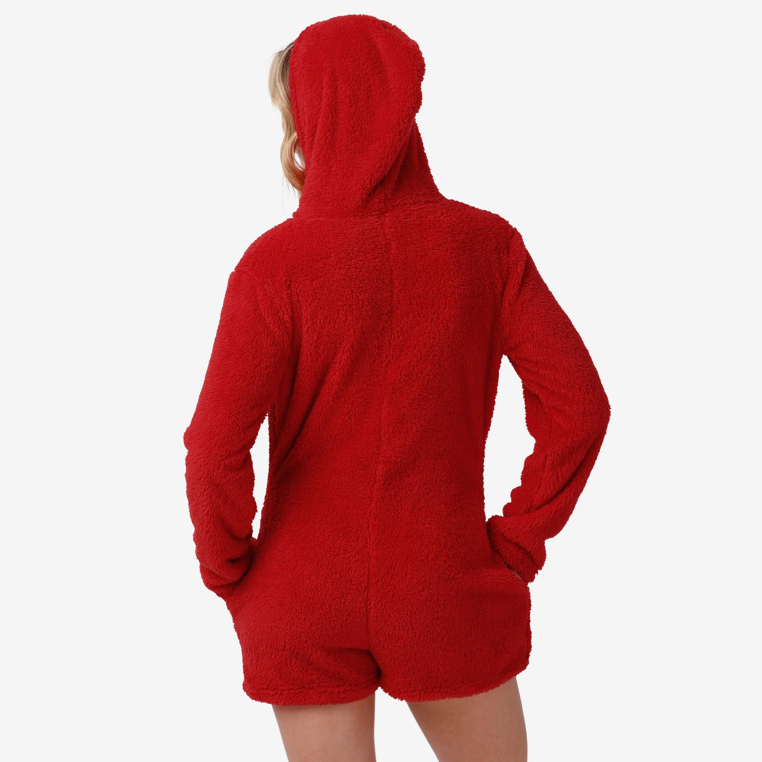 Tampa Bay Buccaneers Womens Short Cozy One Piece Pajamas - Image 2