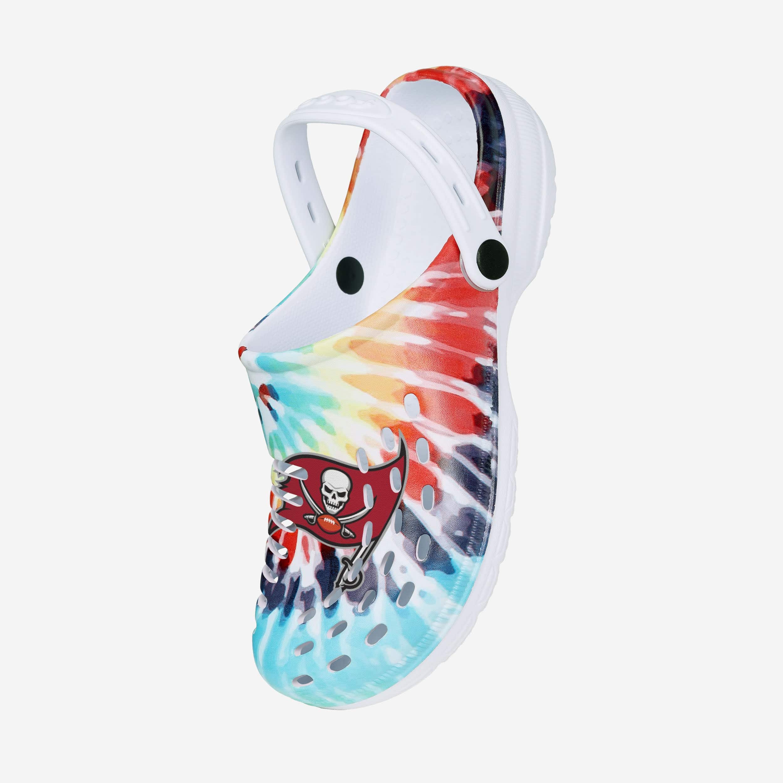 Tampa Bay Buccaneers Womens Tie-Dye Clog With Strap - Image 2