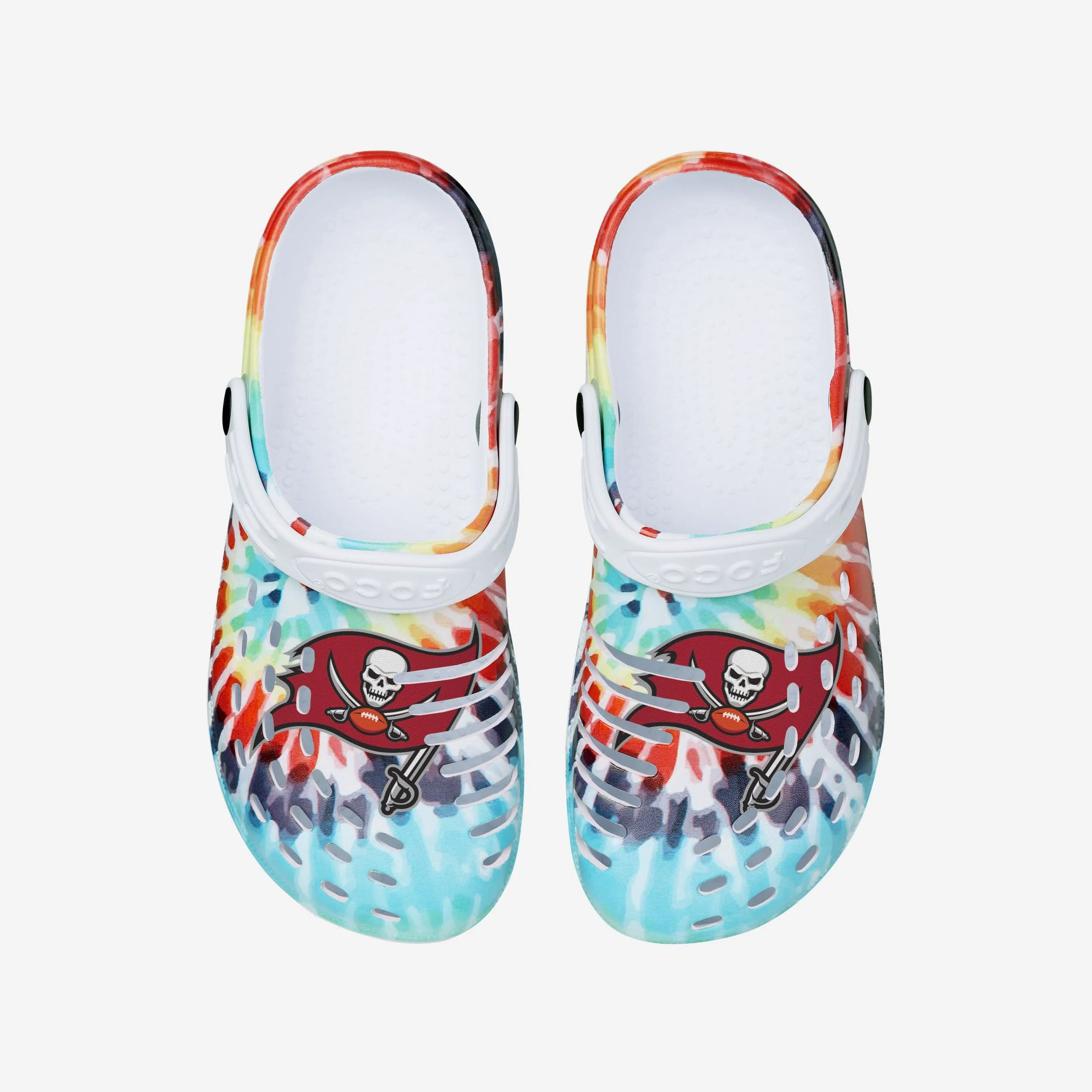 Tampa Bay Buccaneers Womens Tie-Dye Clog With Strap - Image 4