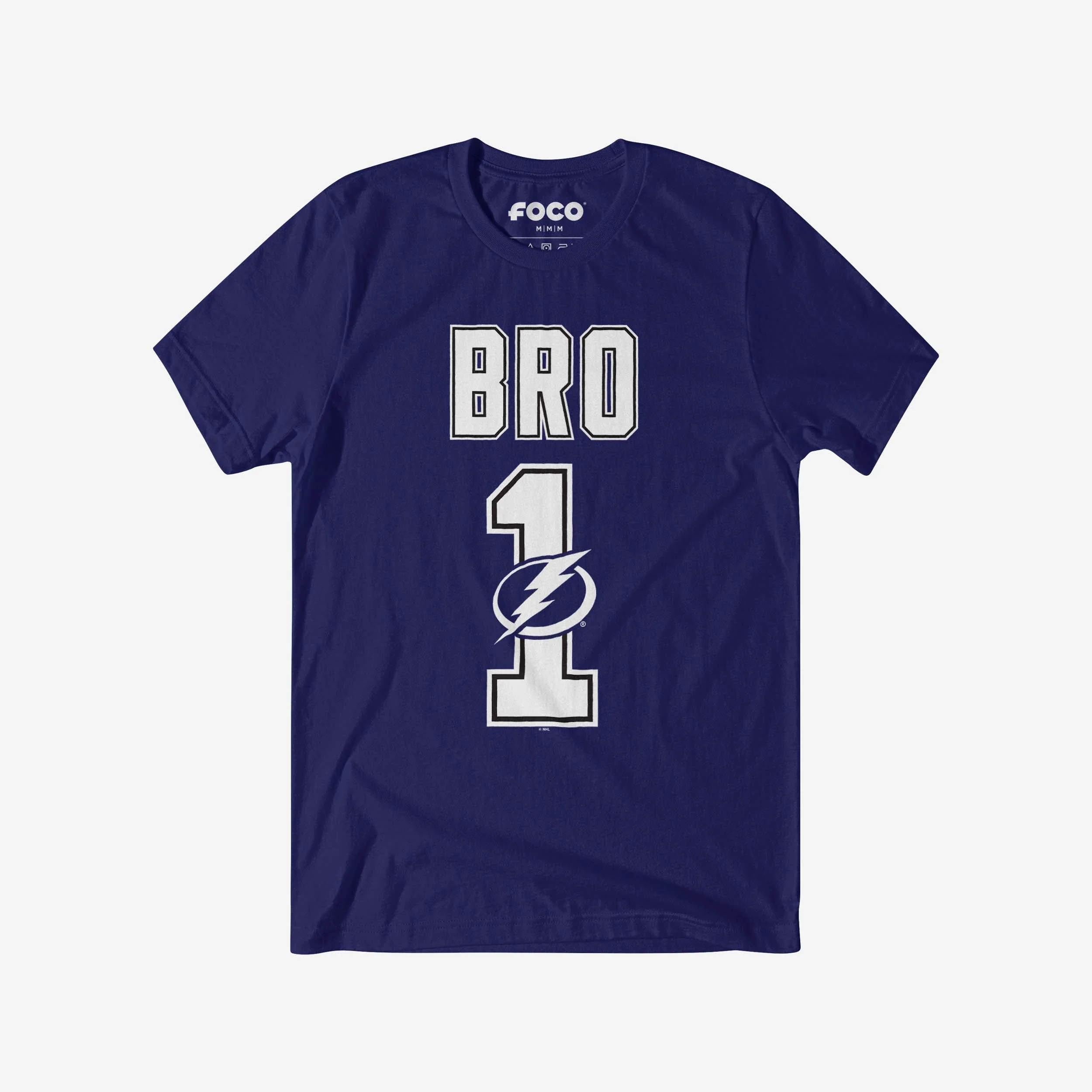 Tampa Bay Lightning Number 1 Bro T-Shirt
