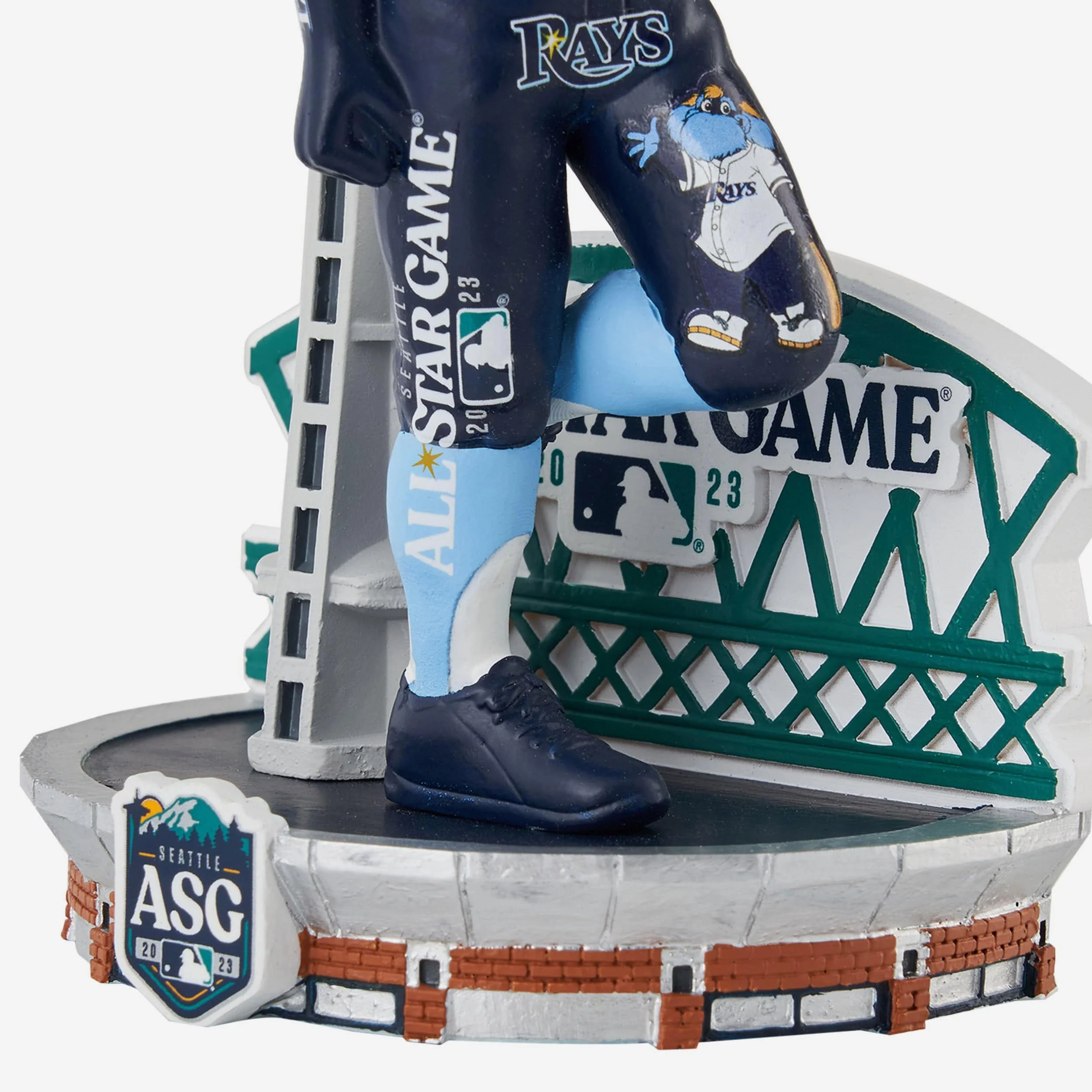 Tampa Bay Rays 2023 All-Star Bobbles on Parade Bobblehead - Image 3