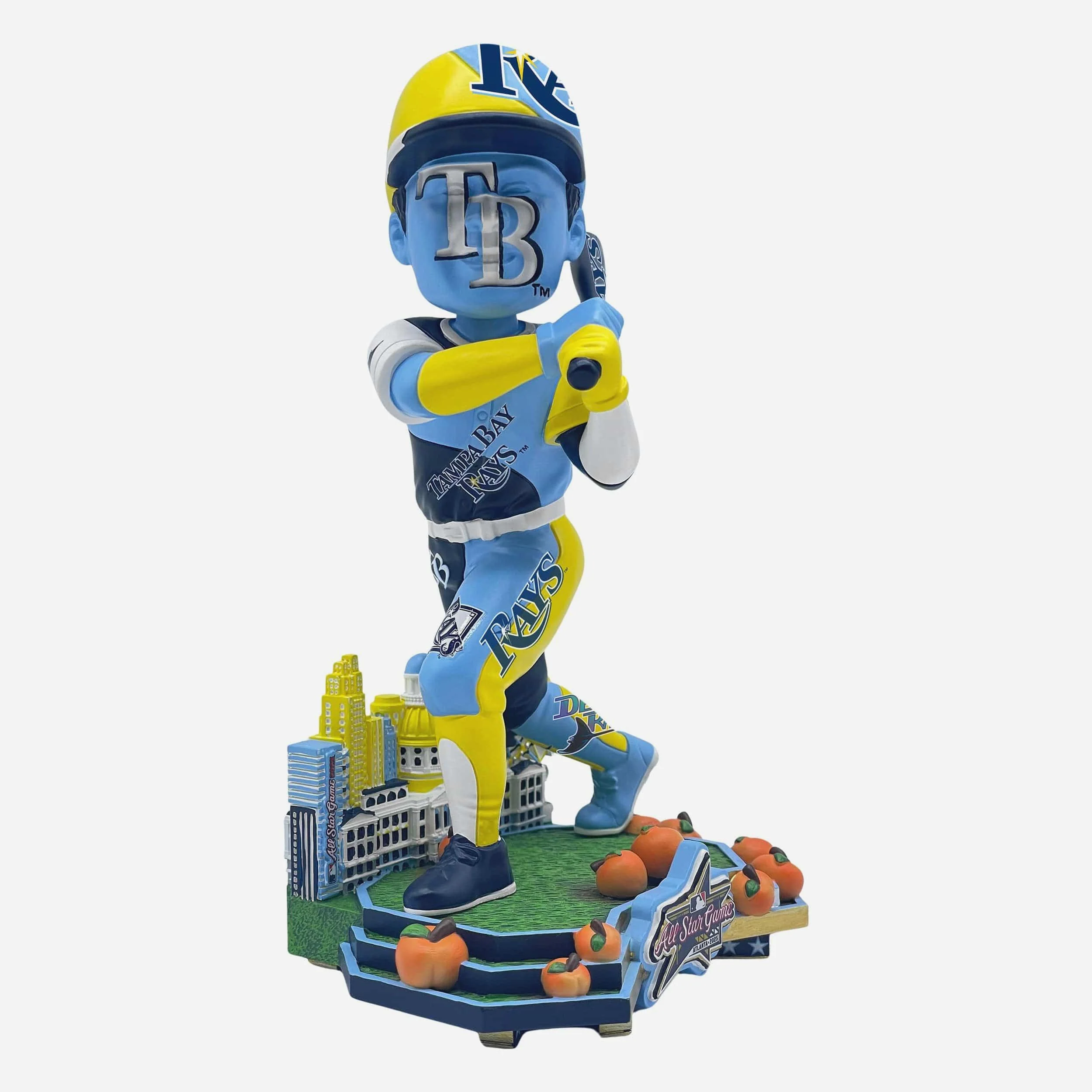 Tampa Bay Rays 2025 MLB All-Star Bobbles on Parade Bobblehead - Image 4