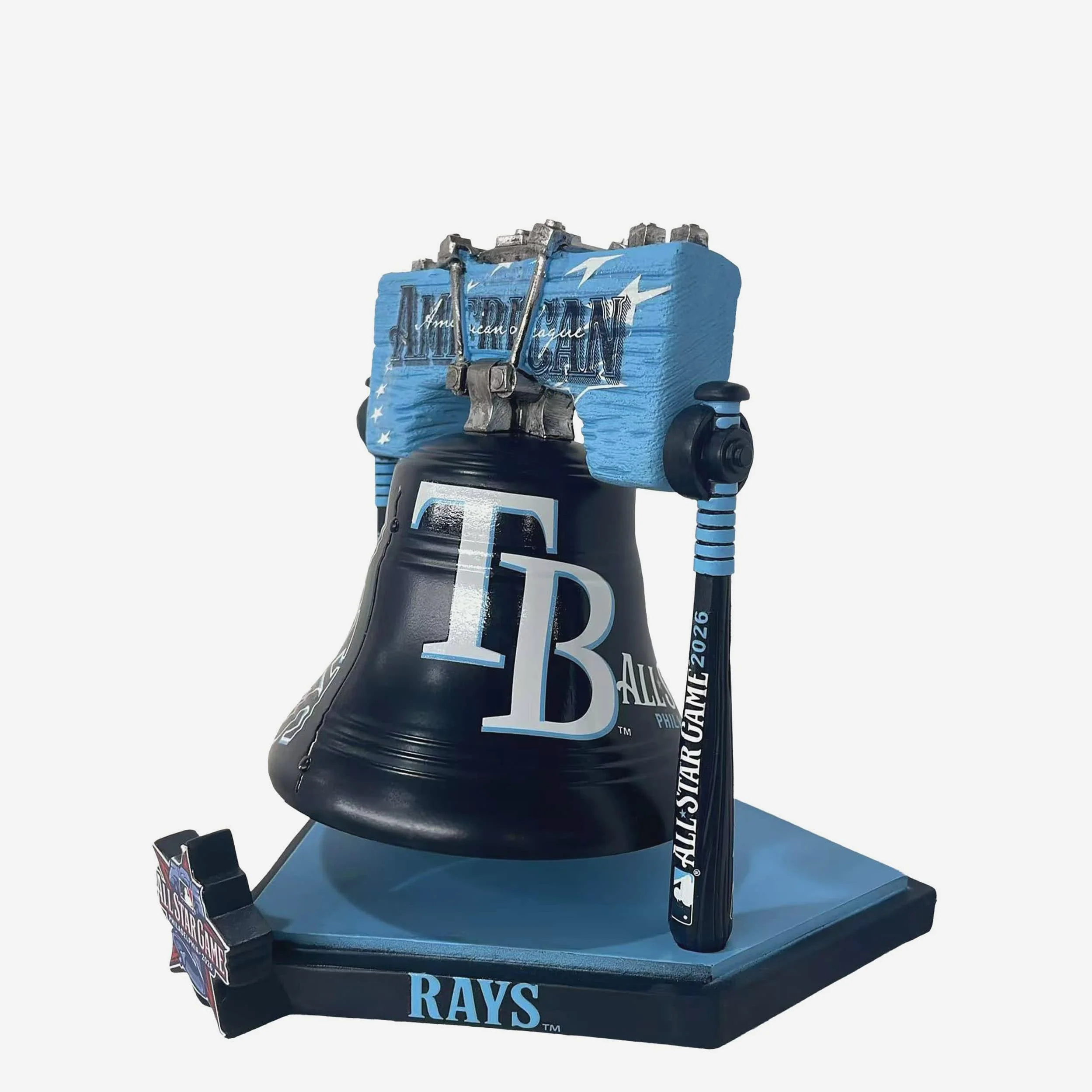 Tampa Bay Rays 2026 MLB All Star Liberty Bell Figurine - Image 3