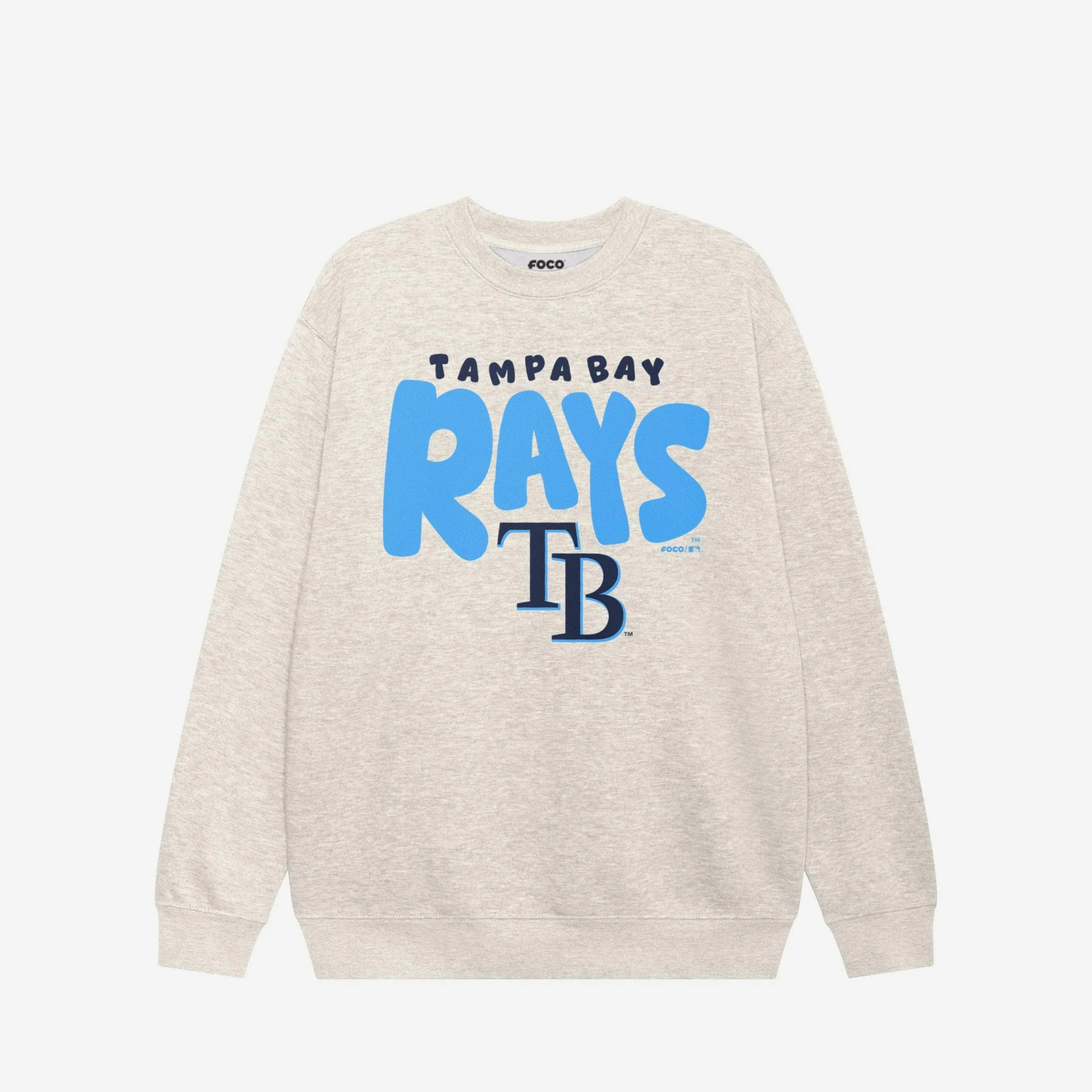 Tampa Bay Rays Bubble Crew Neck Sweatshirt