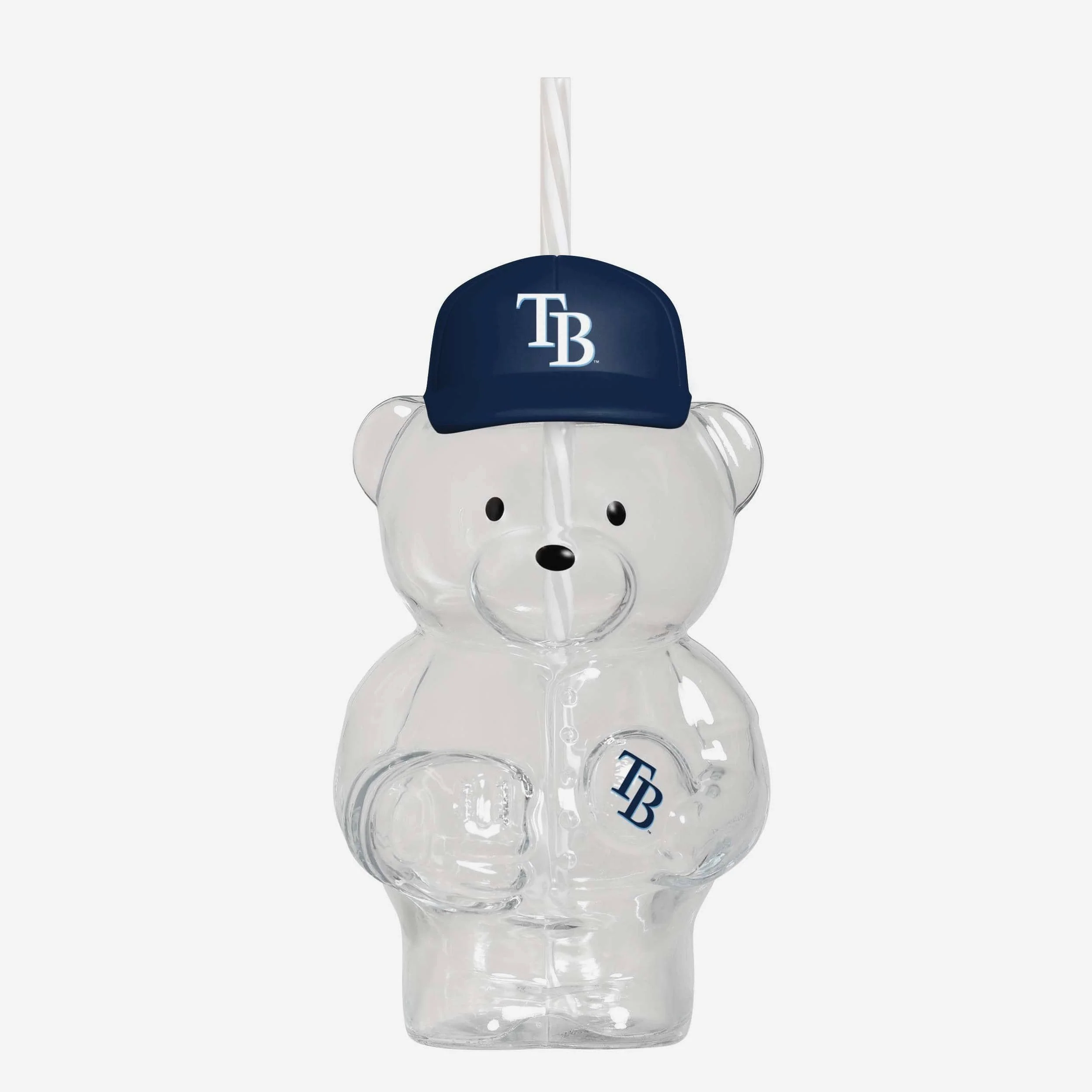 Tampa Bay Rays Glass Bear Tumbler