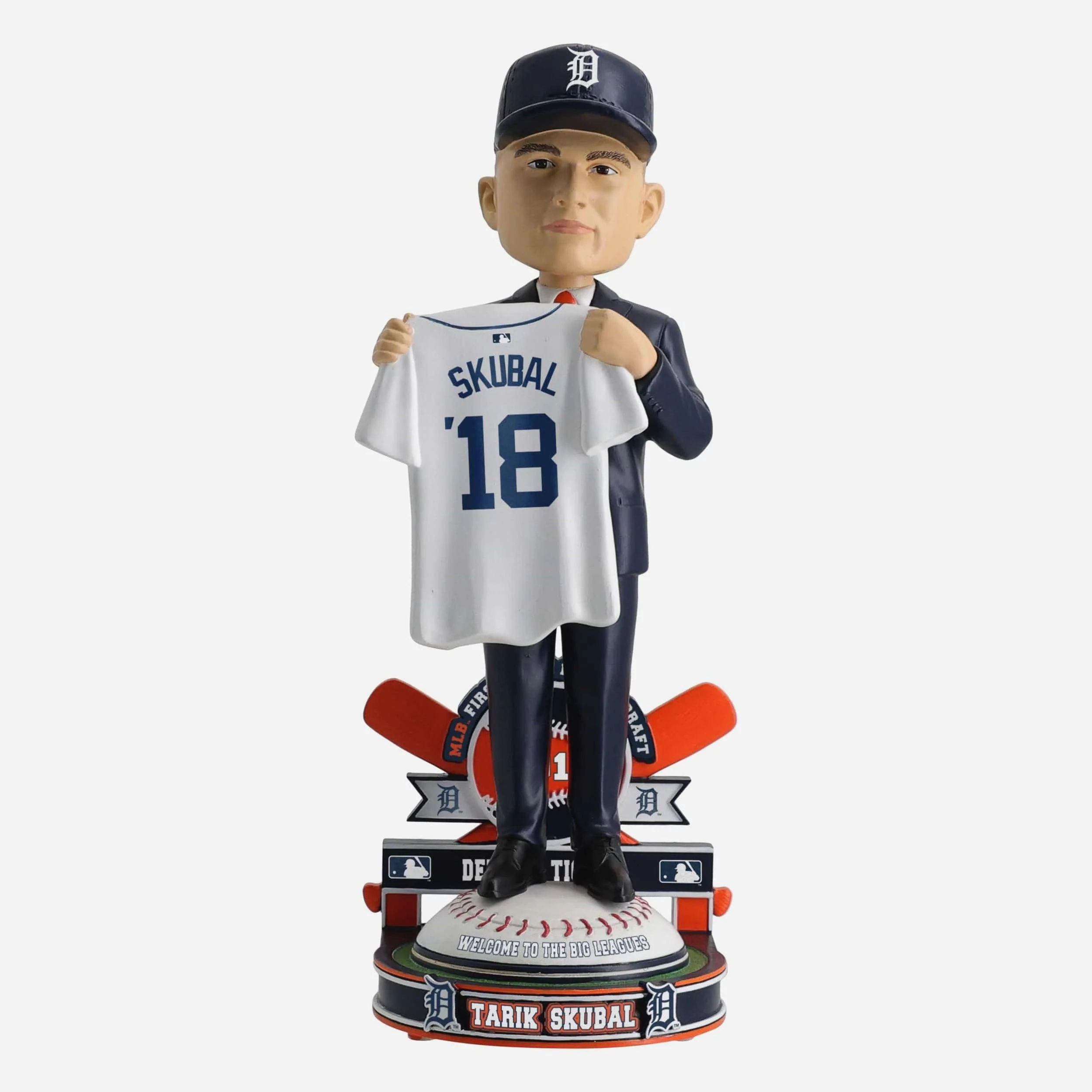 Tarik Skubal Detroit Tigers 2018 MLB Draft Pick Bobblehead