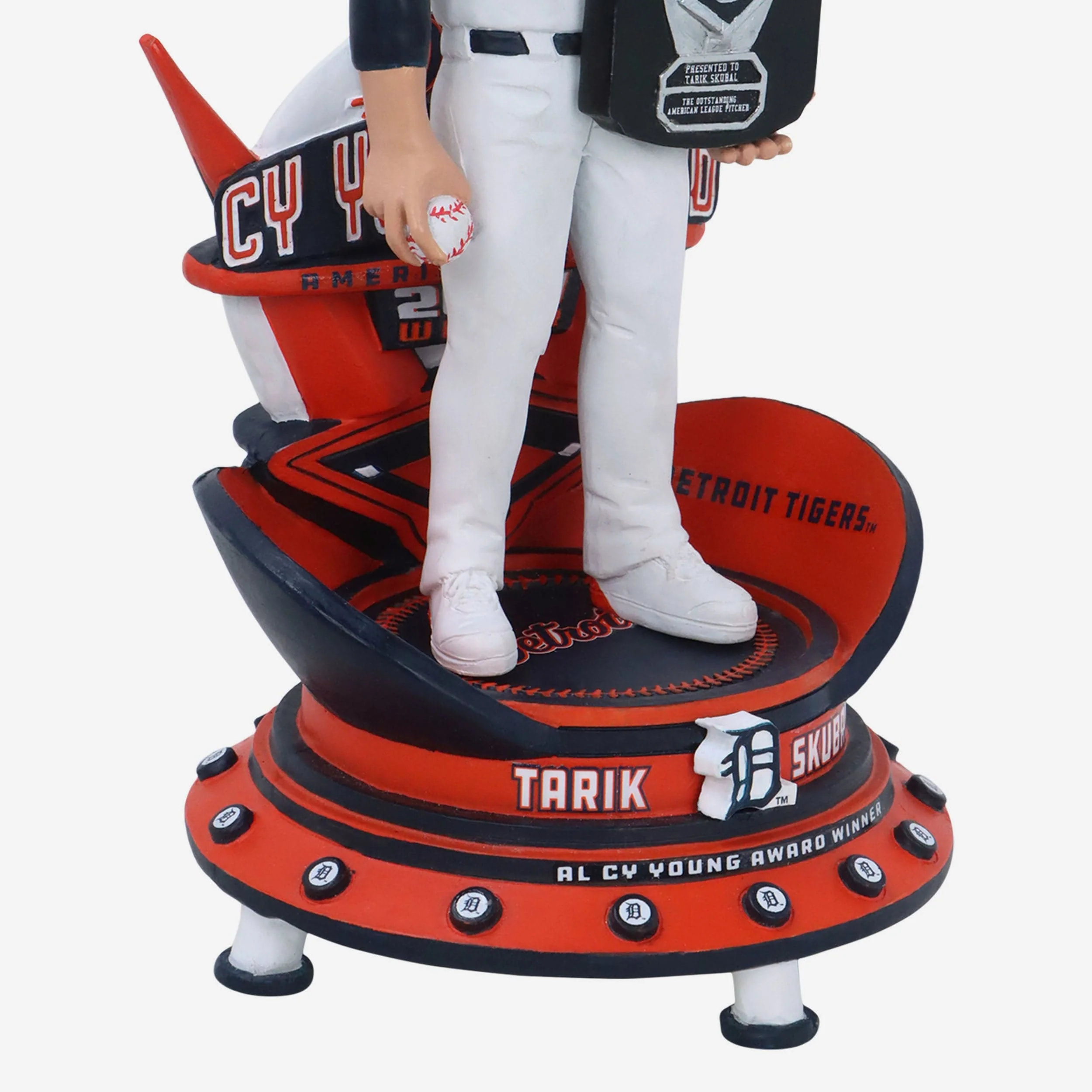 Tarik Skubal Detroit Tigers 2024 AL Cy Young Award Bobblehead - Image 3