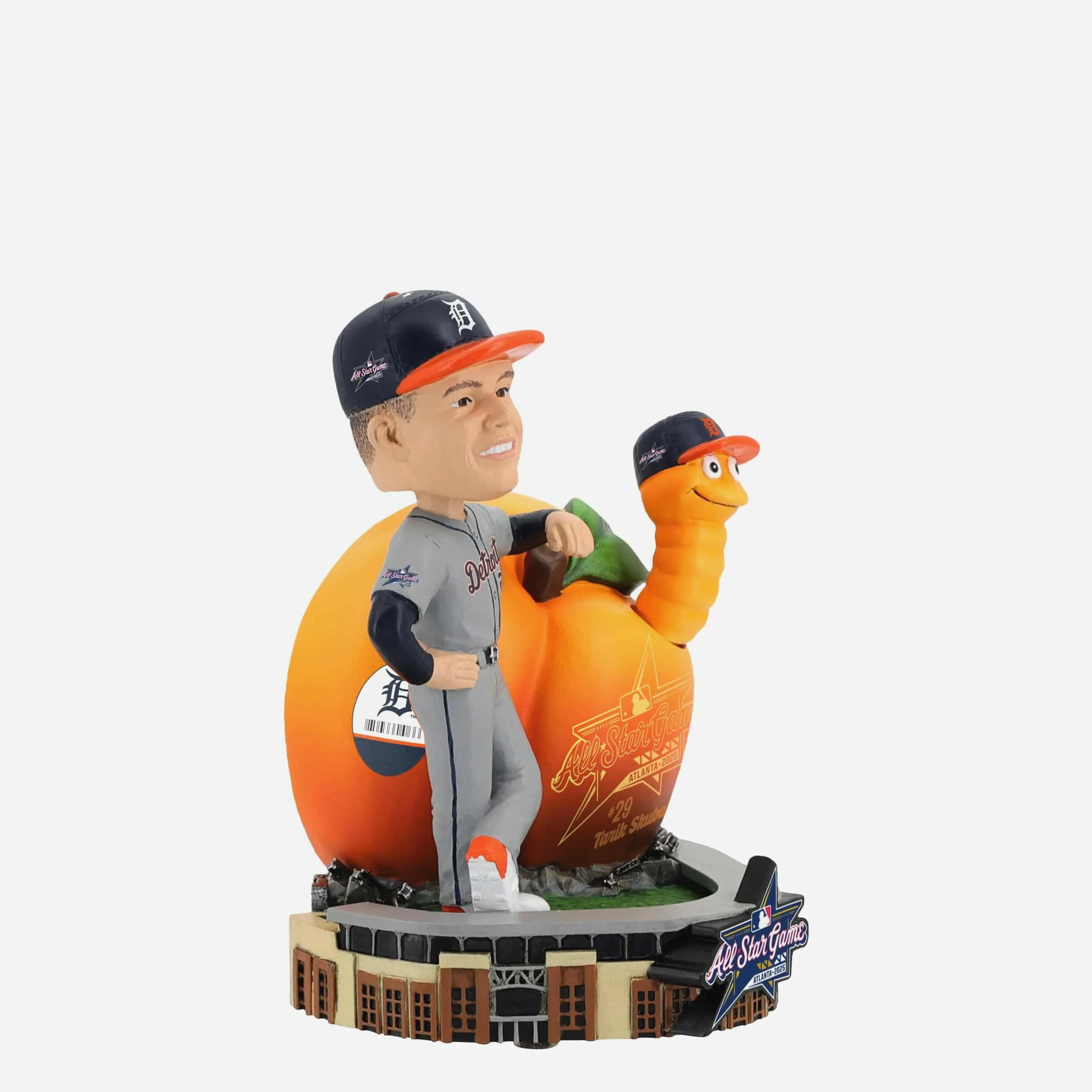 Tarik Skubal Detroit Tigers 2025 MLB All-Star Peach Dual Bobblehead - Image 4