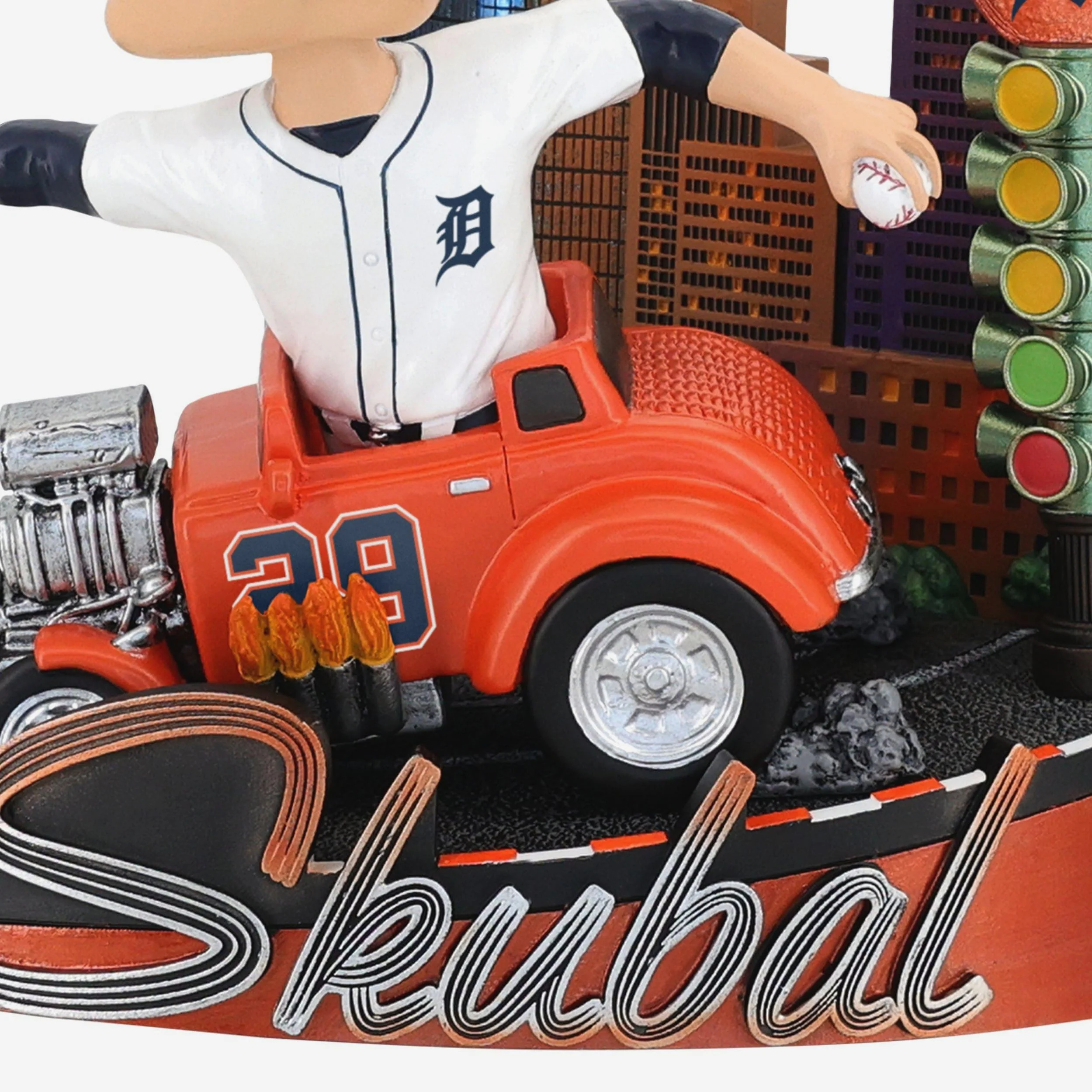 Tarik Skubal Detroit Tigers Motor City Bobblehead - Image 3