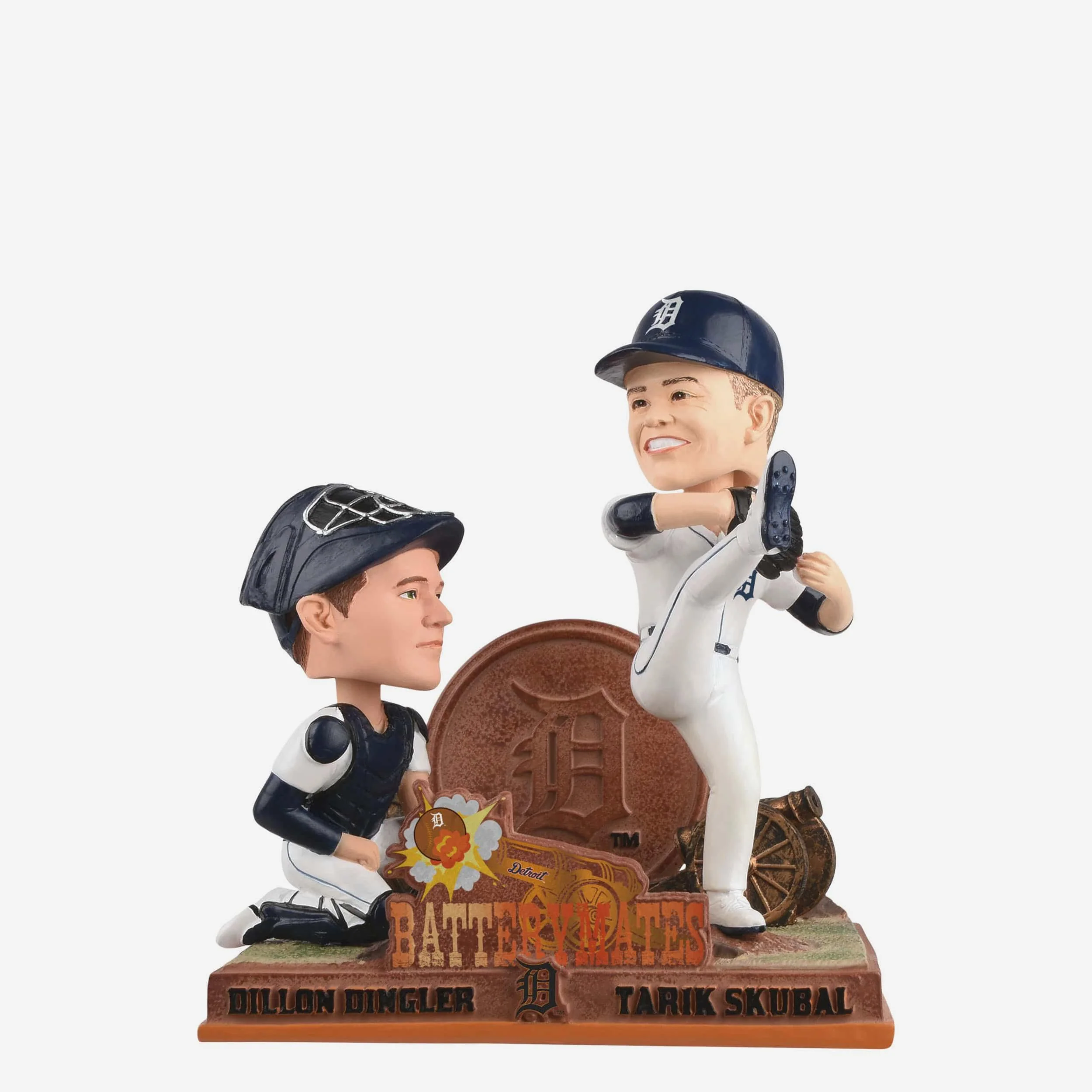 Tarik Skubal & Dillon Dingler Detroit Tigers Battery Mates Dual Bobblehead