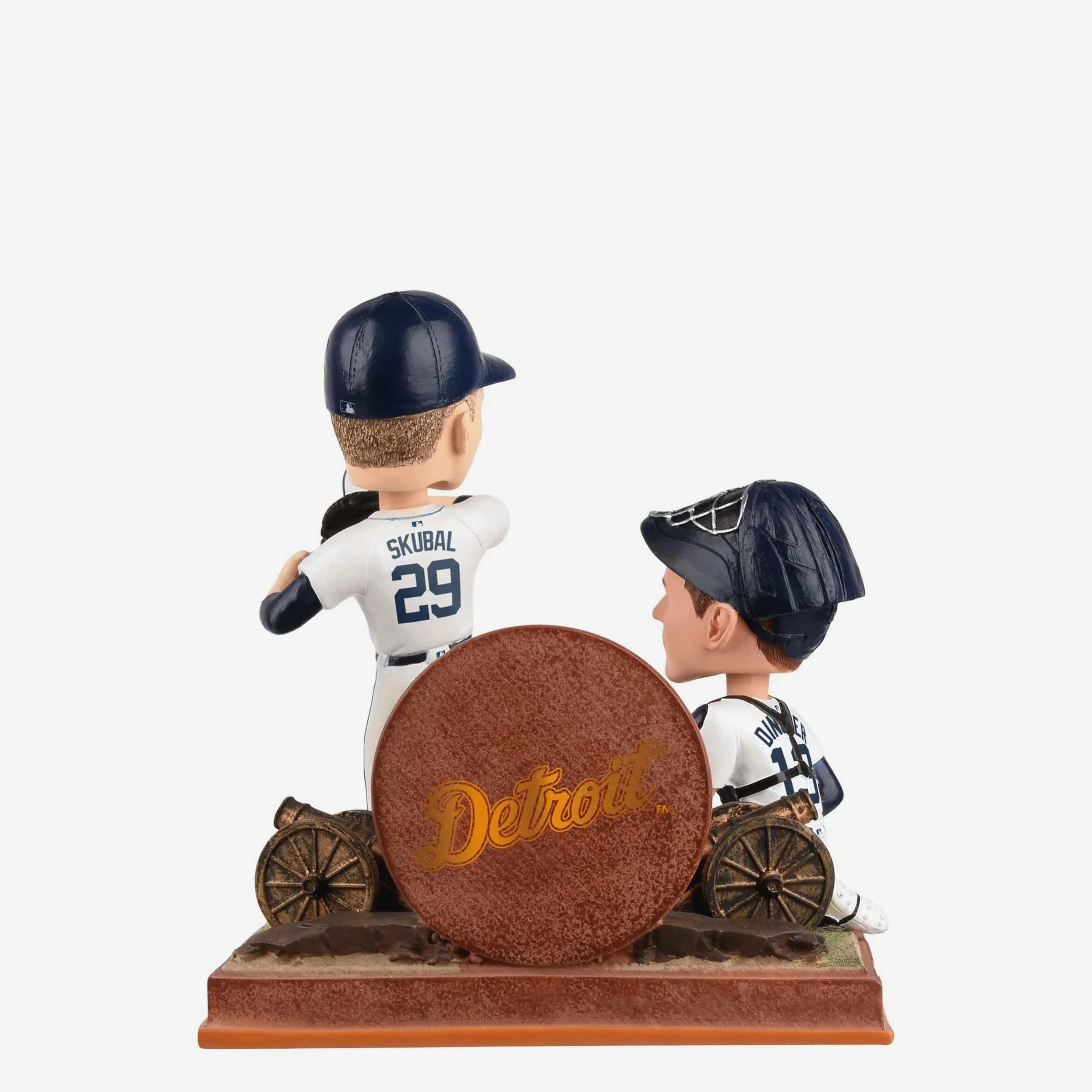 Tarik Skubal & Dillon Dingler Detroit Tigers Battery Mates Dual Bobblehead - Image 6