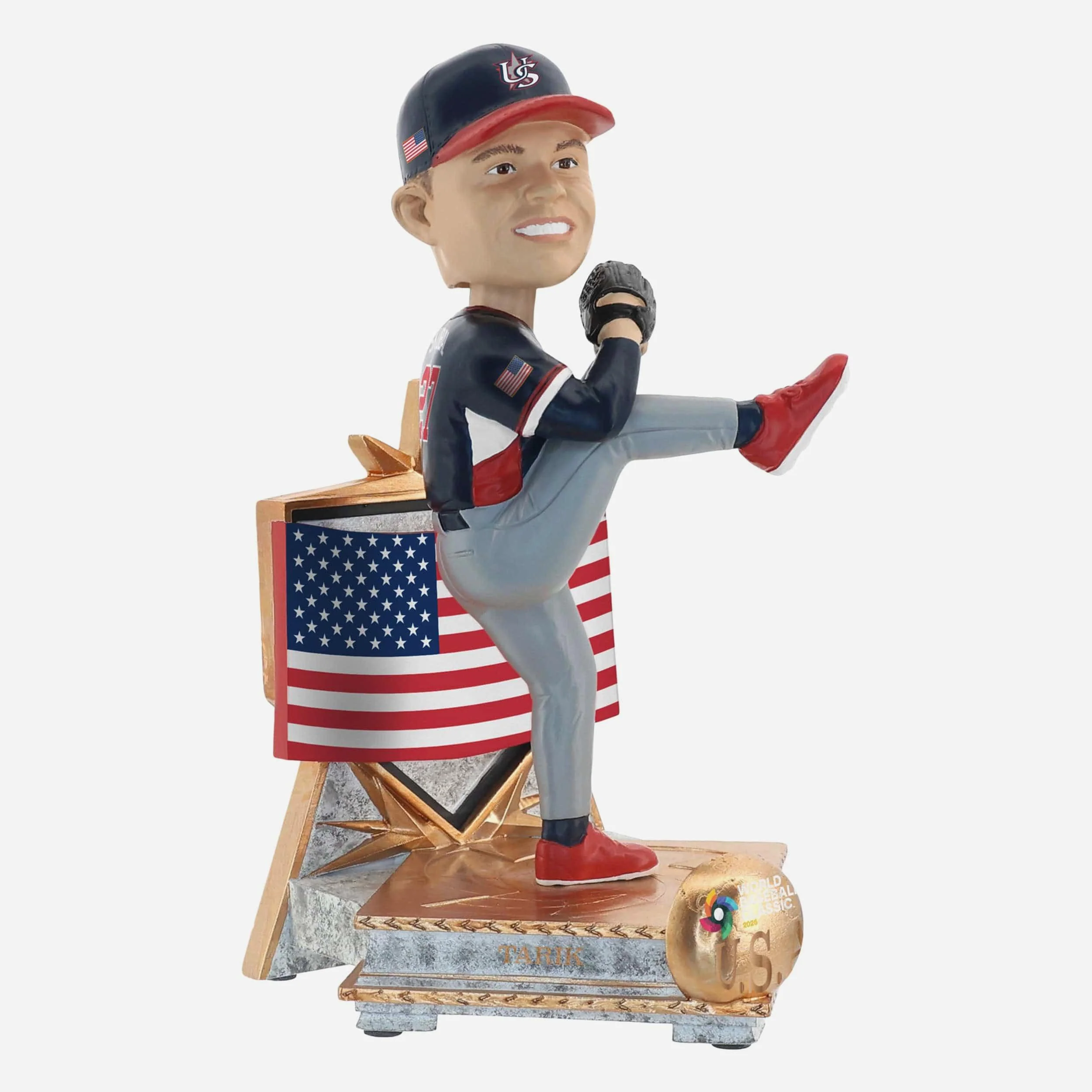 Tarik Skubal USA 2026 World Baseball Classic Flag Bobblehead - Image 4