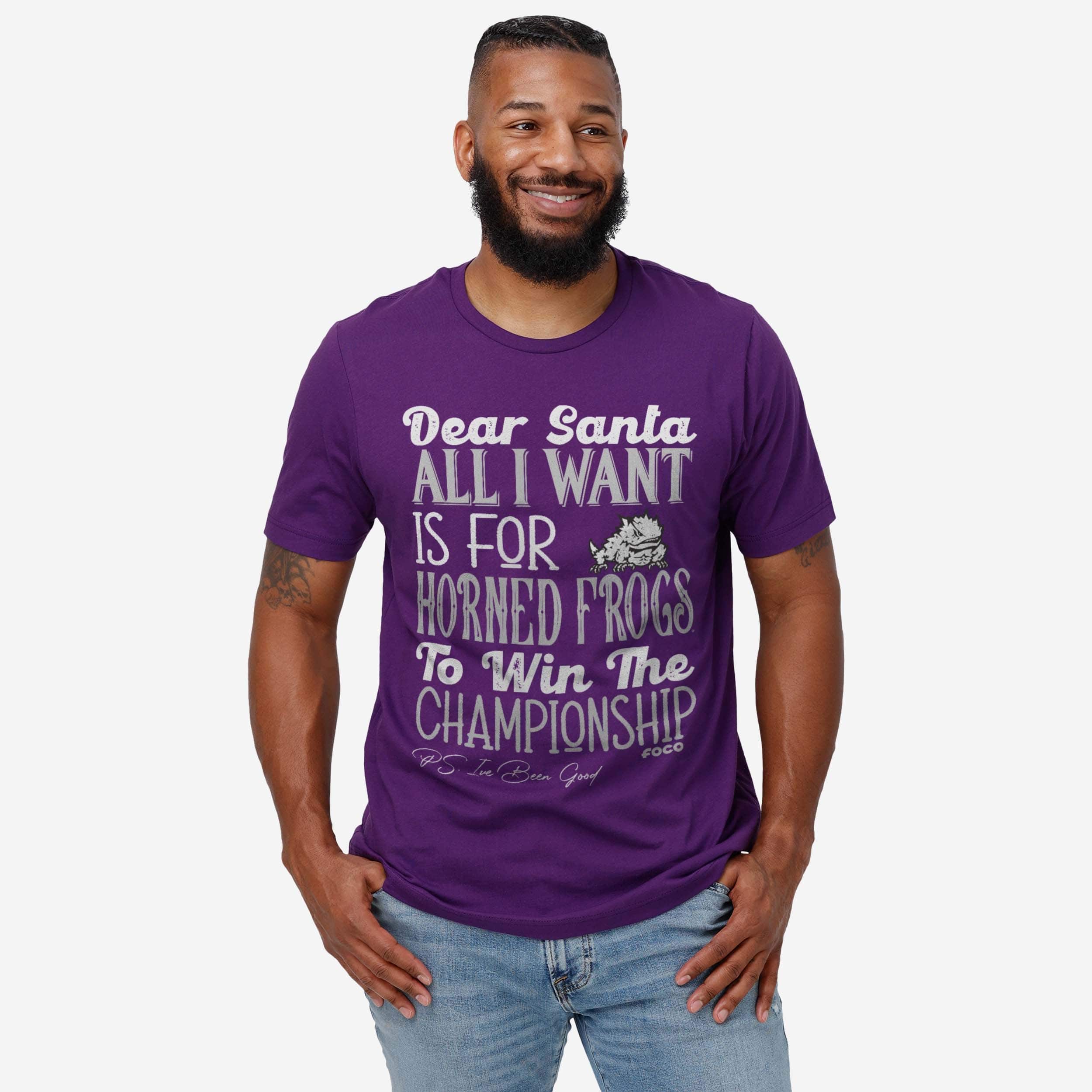 TCU Horned Frogs All I Want T-Shirt - Image 2