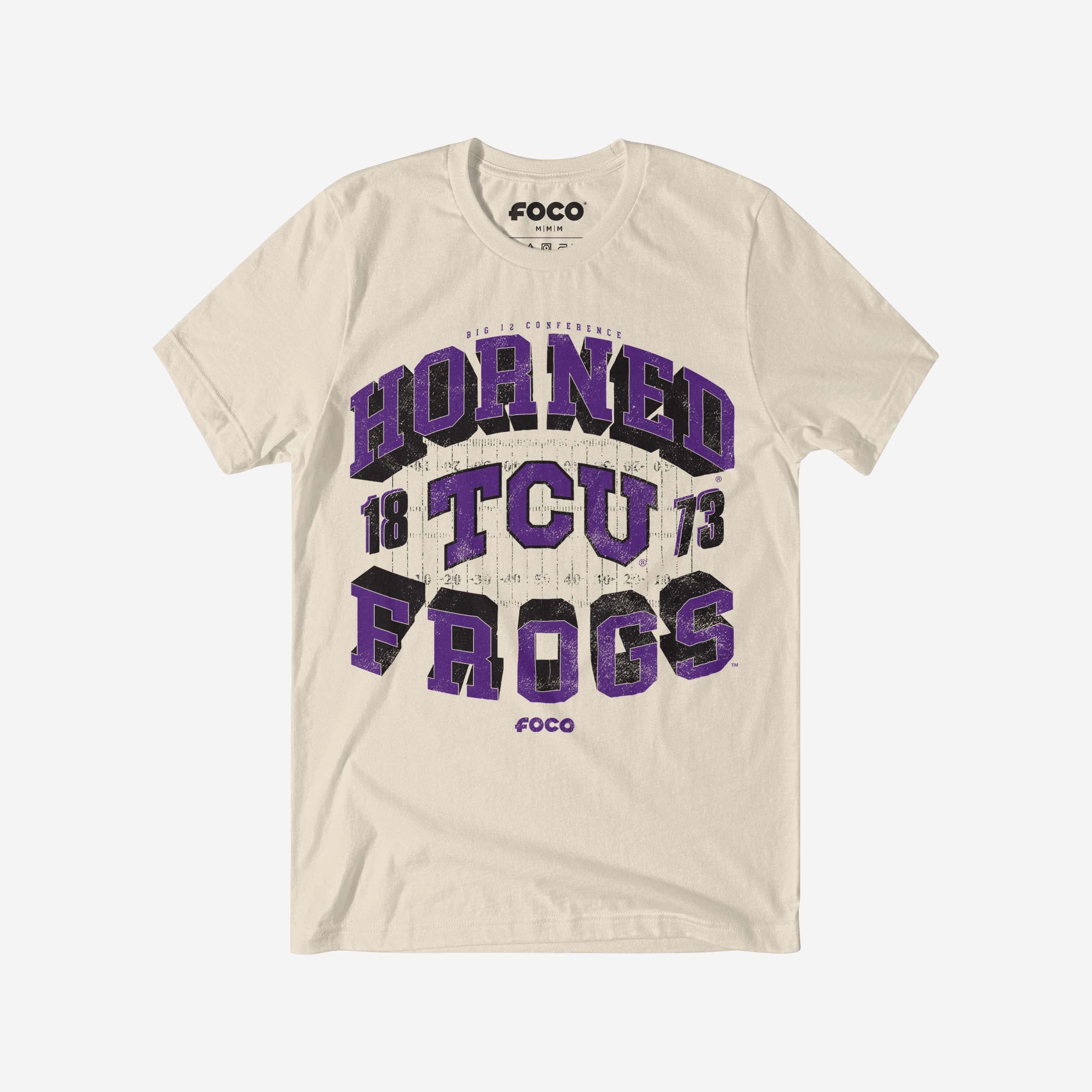 TCU Horned Frogs Field Arched Wordmark T-Shirt
