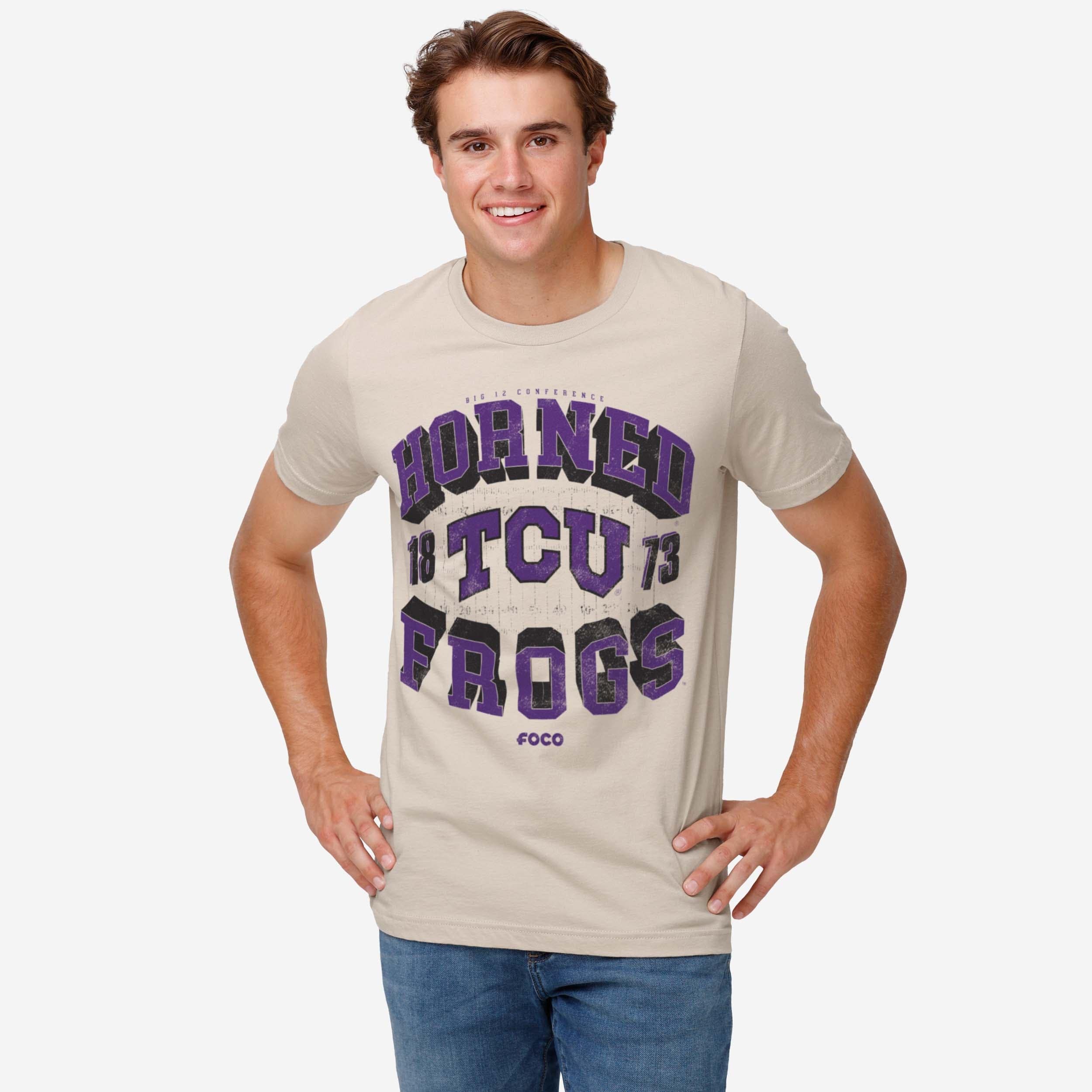 TCU Horned Frogs Field Arched Wordmark T-Shirt - Image 2