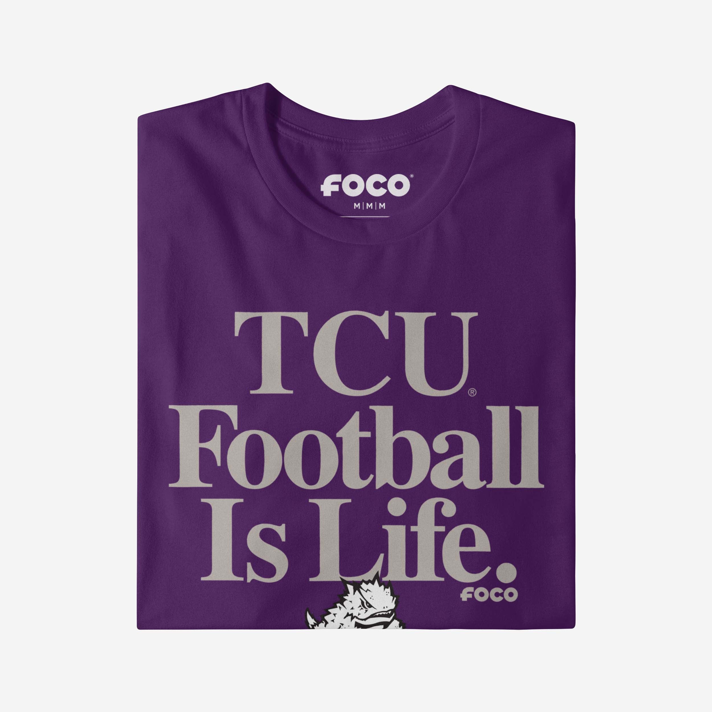 TCU Horned Frogs Football is Life T-Shirt - Image 4