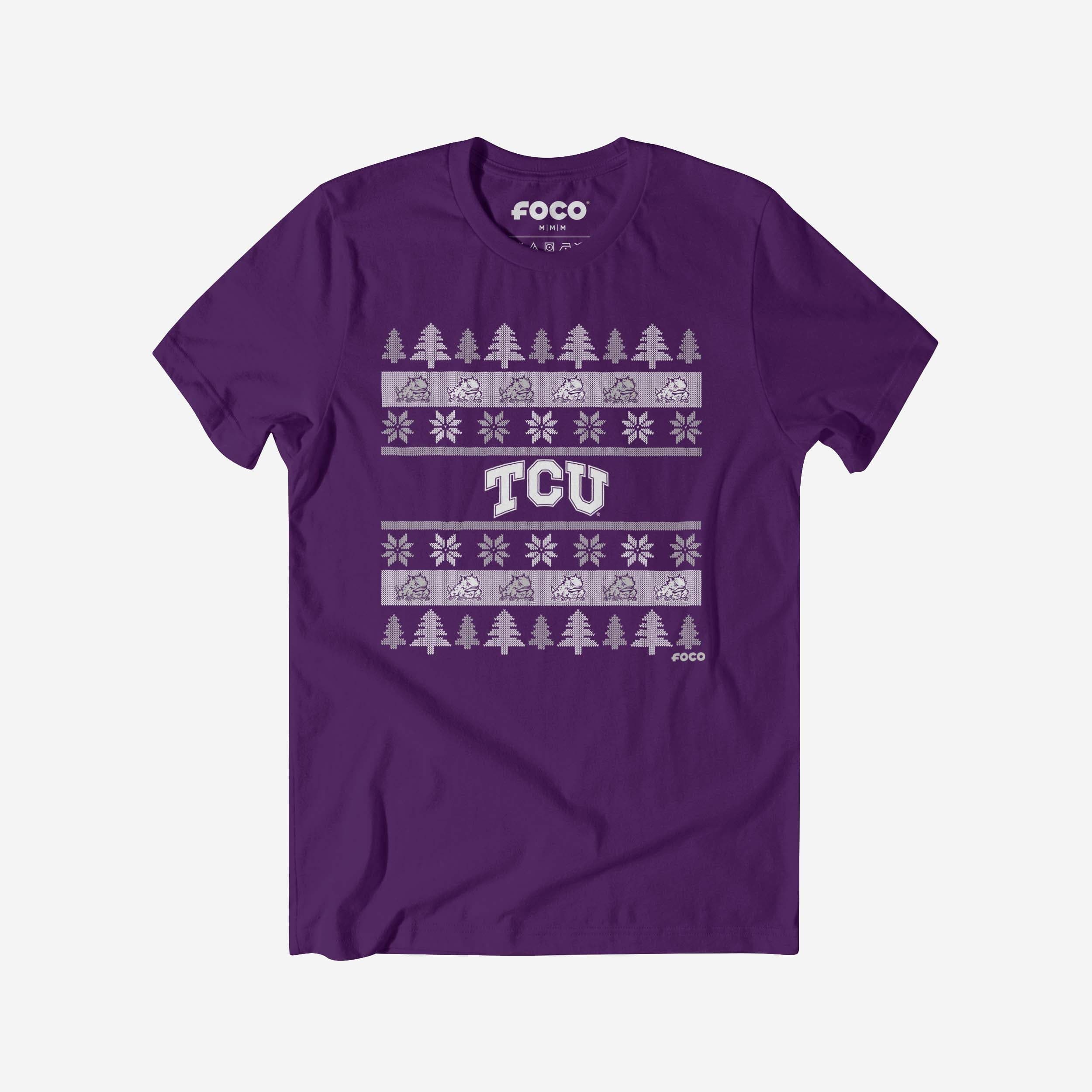 TCU Horned Frogs Holiday Sweater T-Shirt