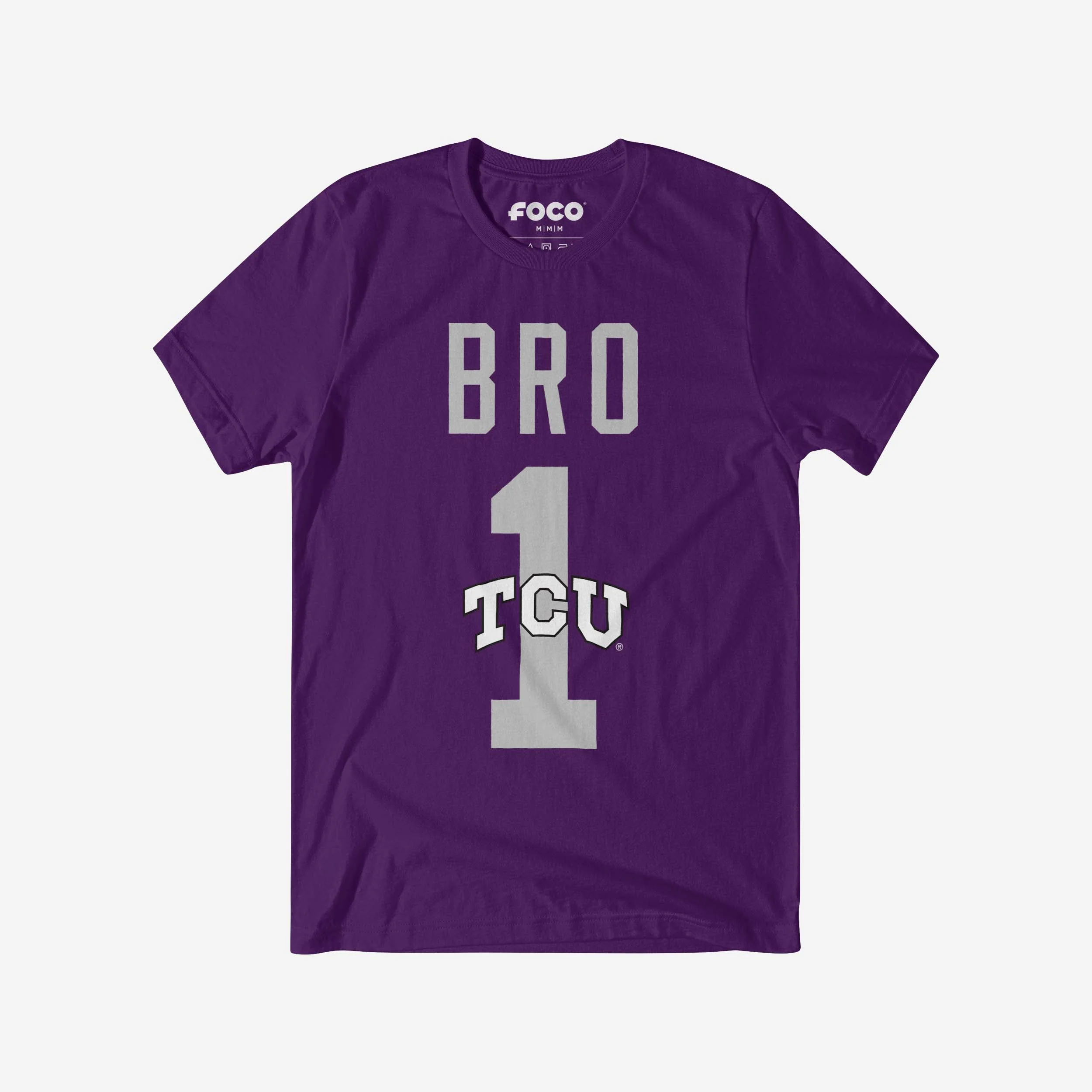 TCU Horned Frogs Number 1 Bro T-Shirt