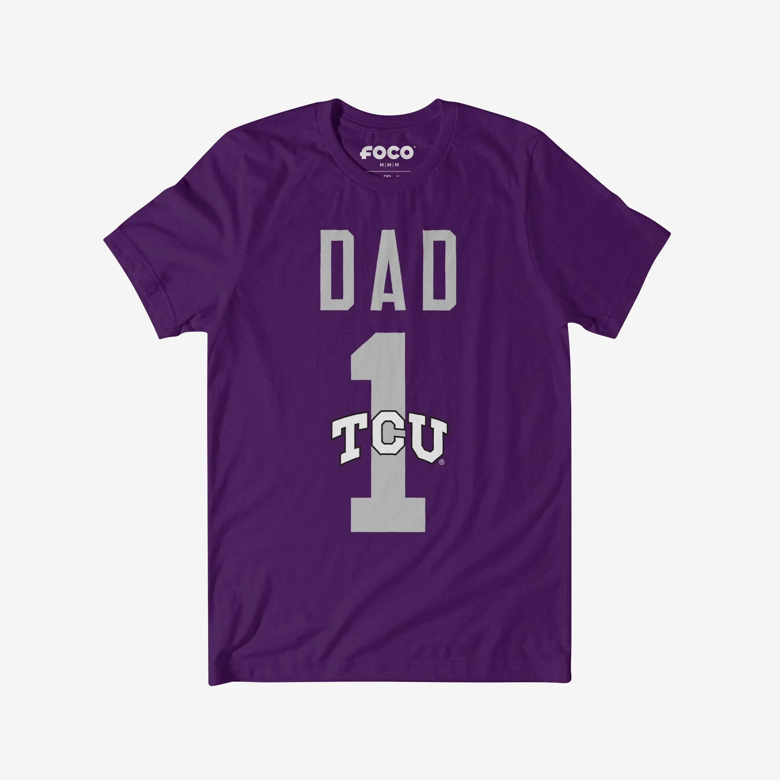 TCU Horned Frogs Number 1 Dad T-Shirt