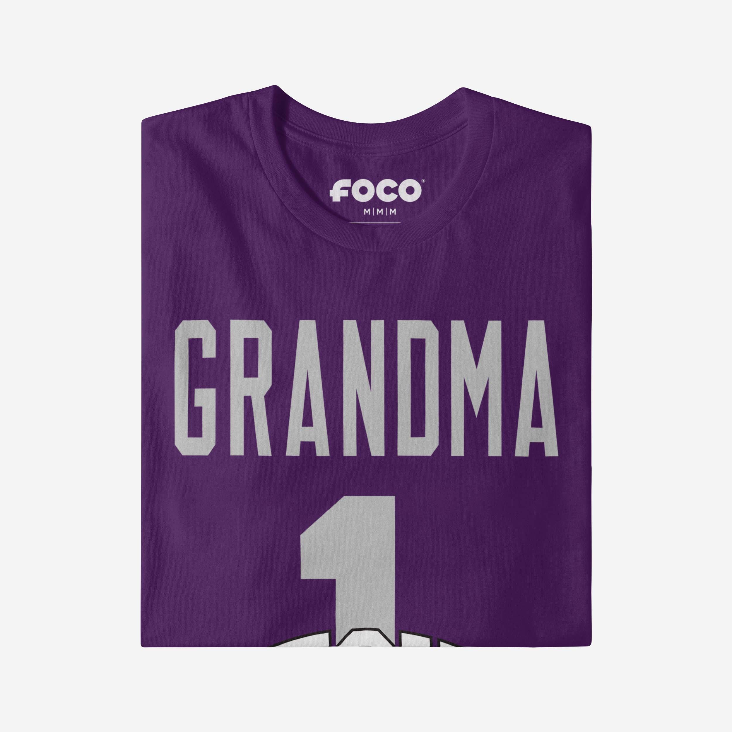 TCU Horned Frogs Number 1 Grandma T-Shirt - Image 3