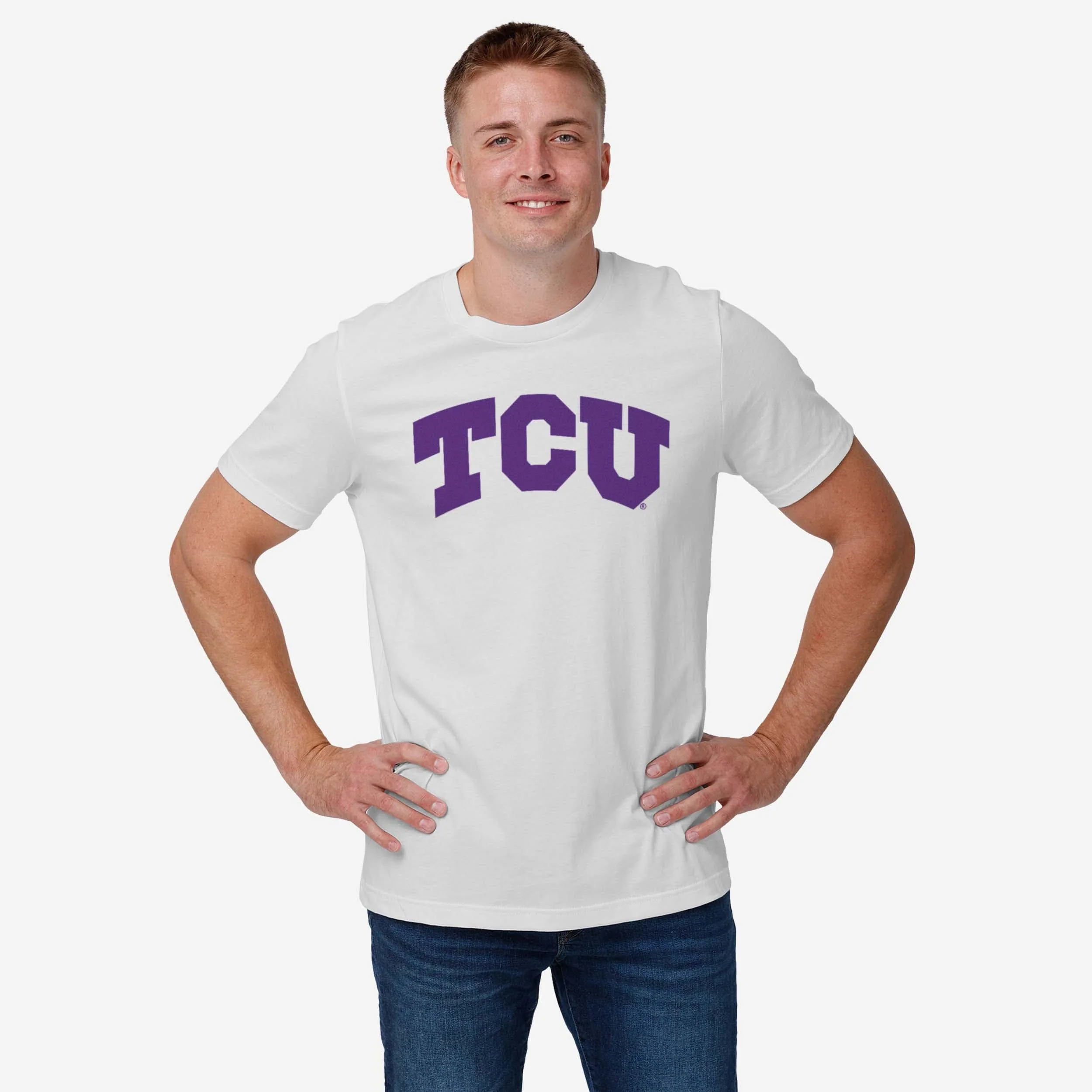 TCU Horned Frogs Primary Logo T-Shirt - Image 14
