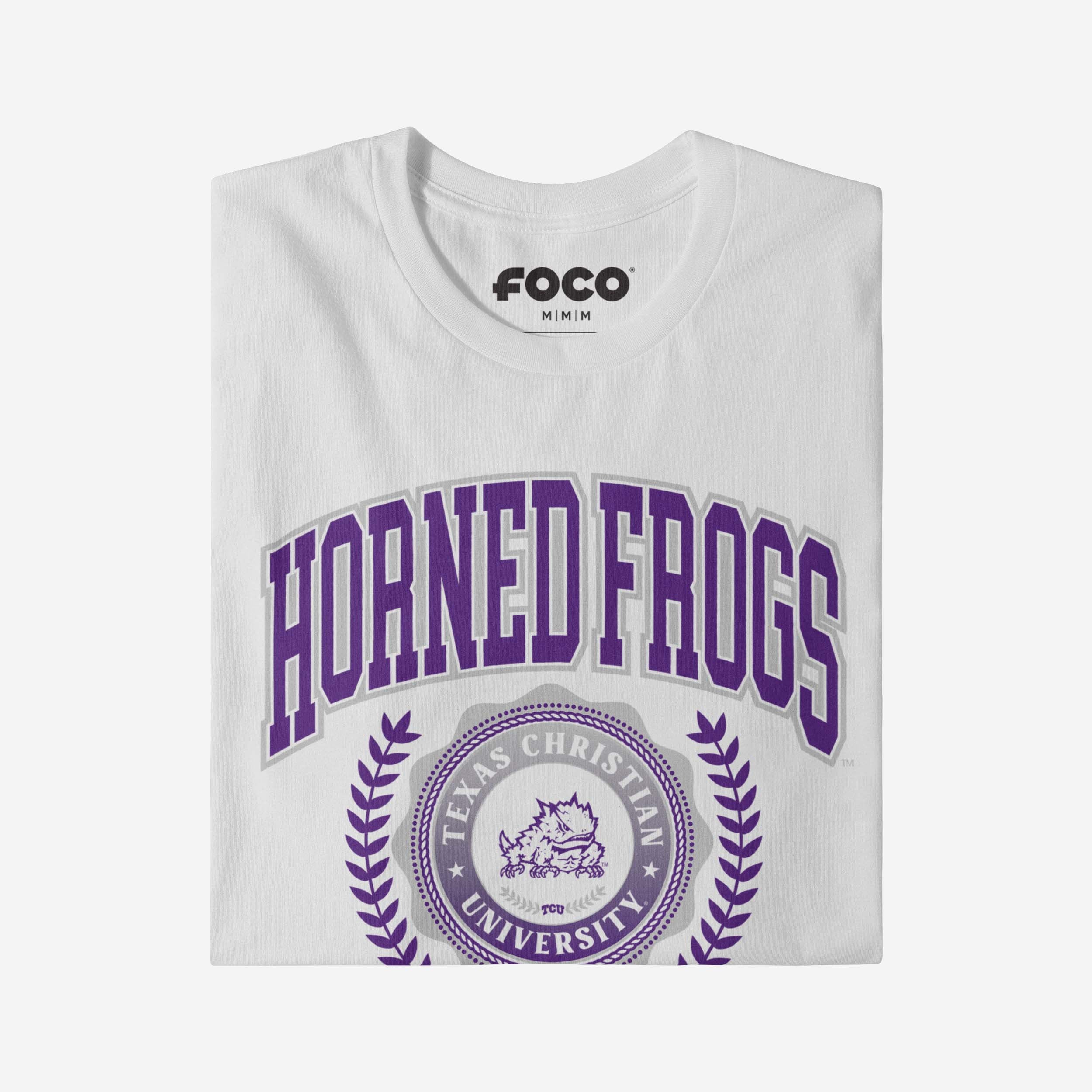 TCU Horned Frogs Team Crest T-Shirt - Image 4