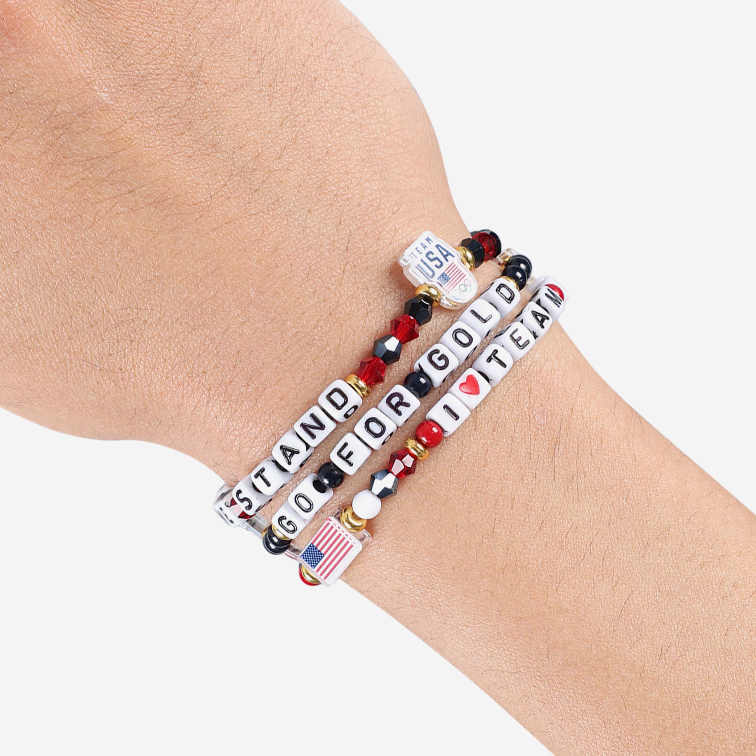 Team USA 3 Pack Friendship Bracelet - Image 4