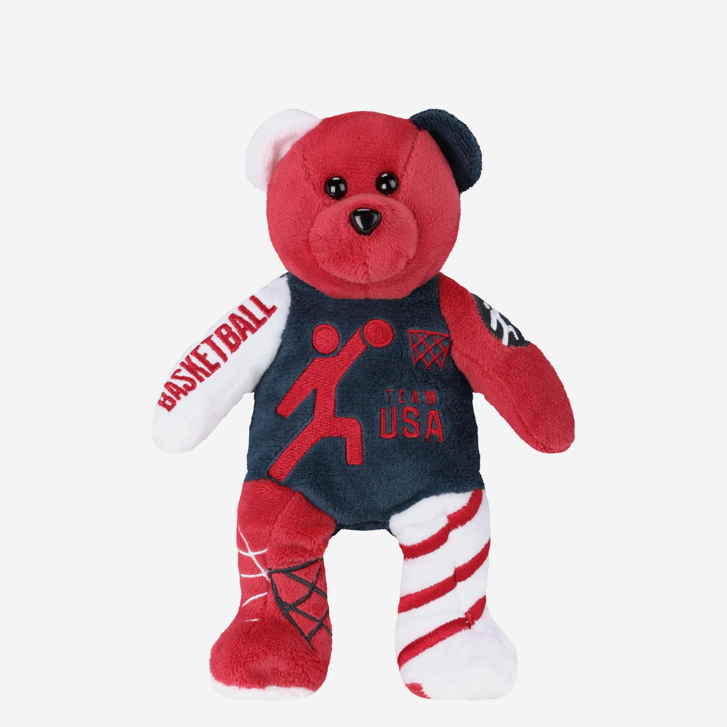 Team USA Basketball Team Beans Embroidered Bear