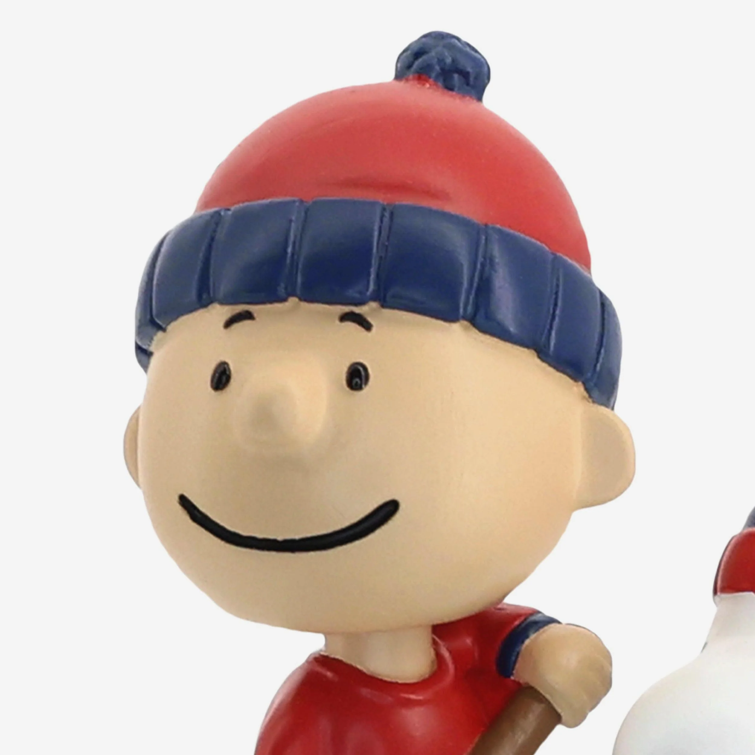 Team USA Charlie Brown & Snoopy Peanuts Curling Mini Bobblehead Scene - Image 2