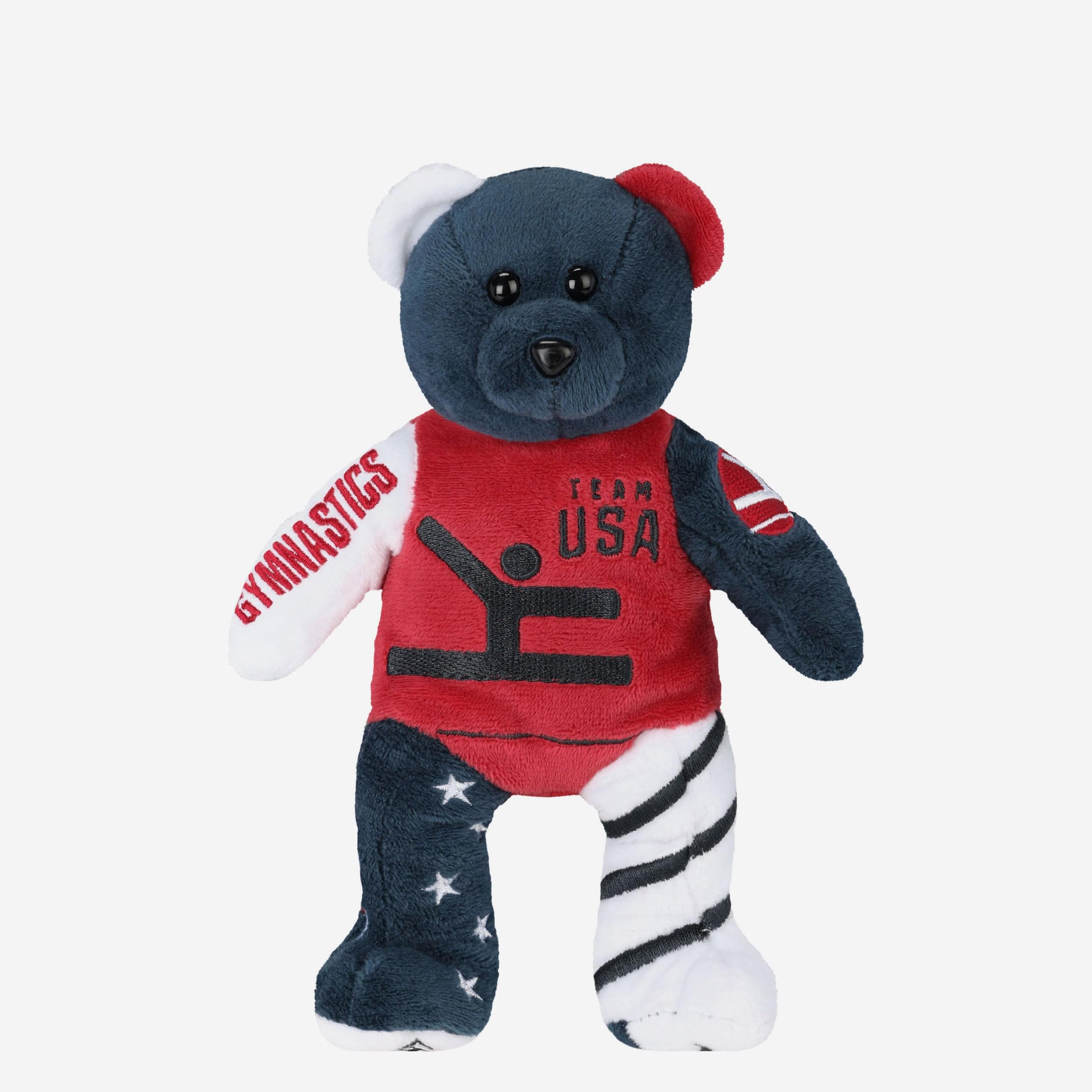 Team USA Gymnastics Team Beans Embroidered Bear