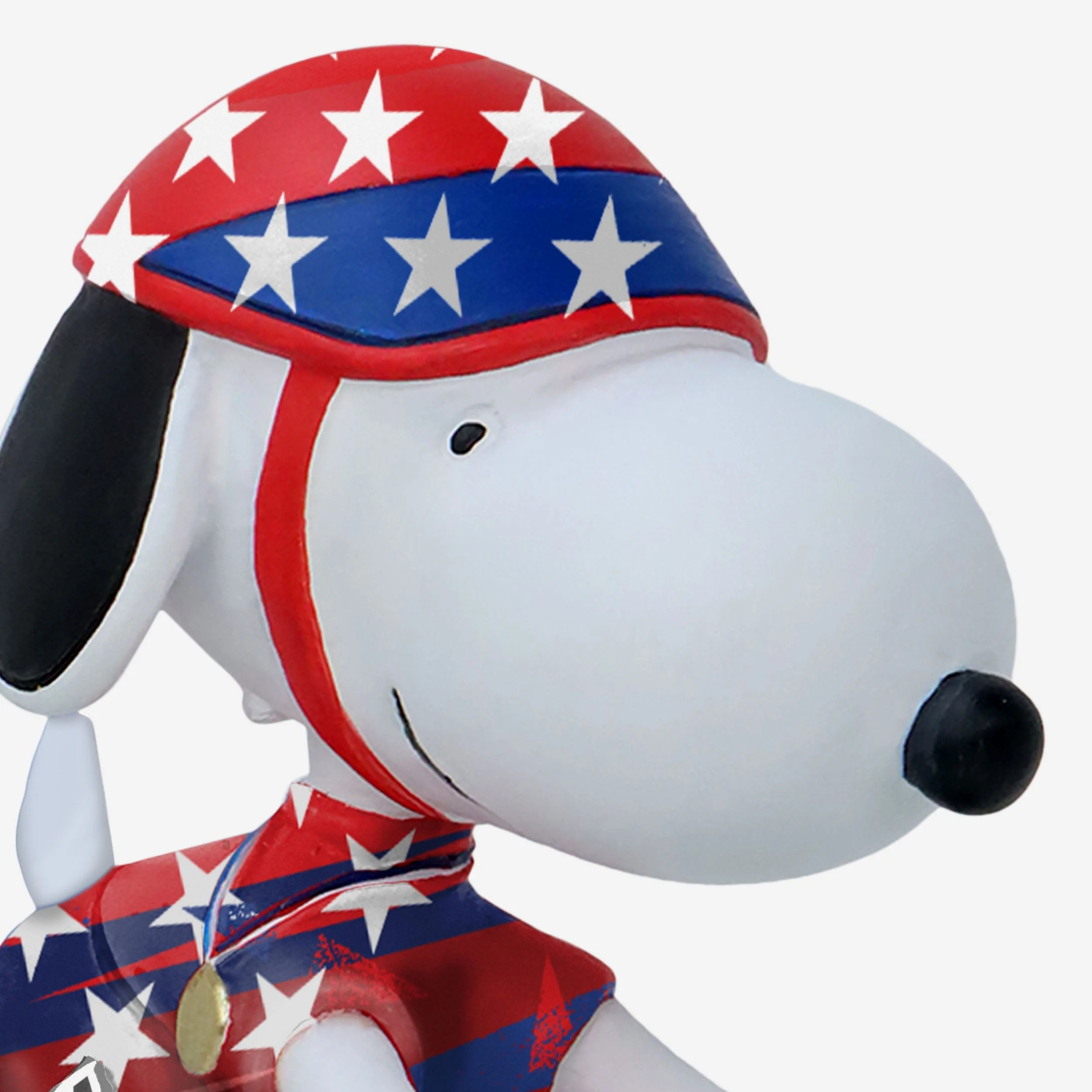 Team USA Snoopy Peanuts Cycling Mini Bobblehead - Image 2