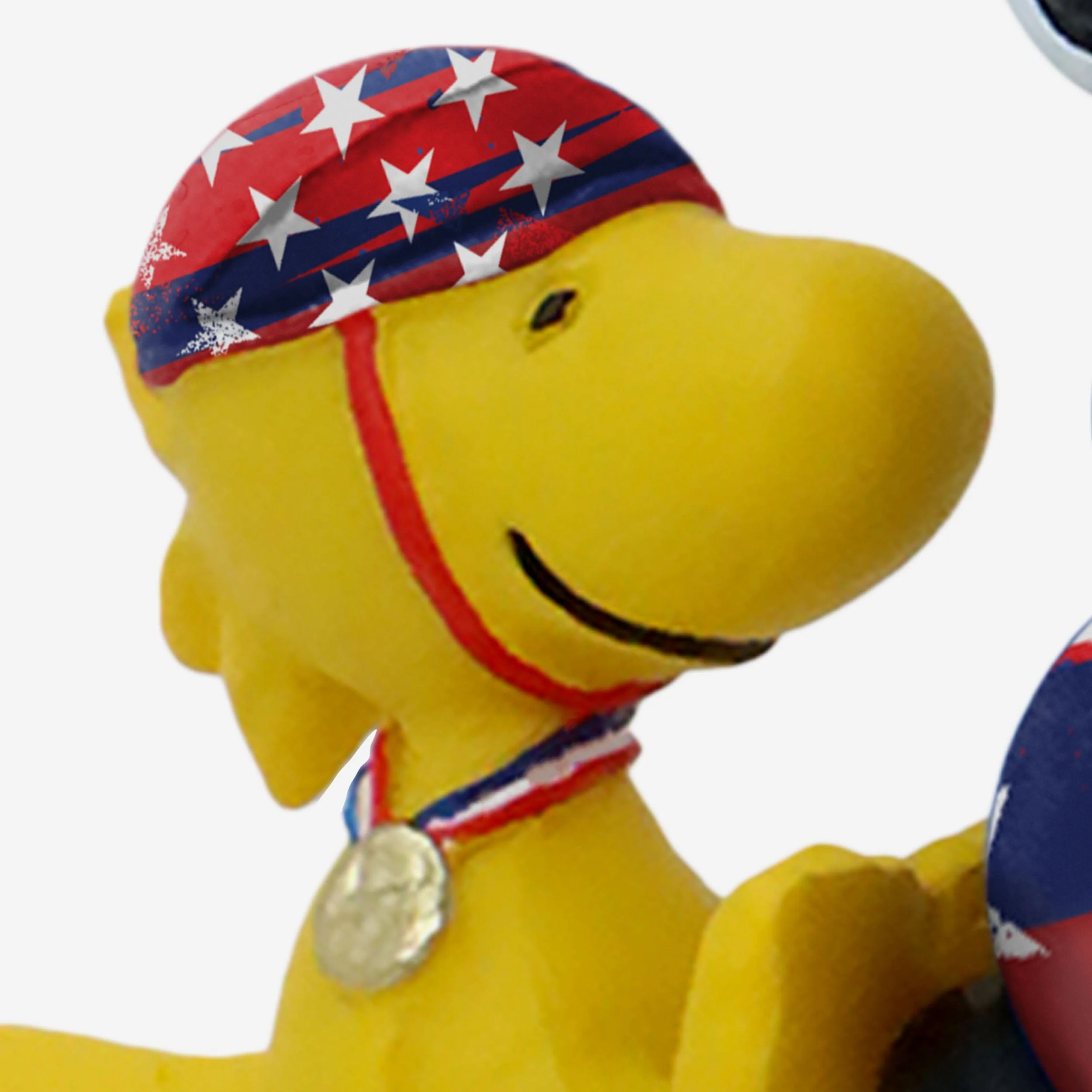 Team USA Snoopy Peanuts Cycling Mini Bobblehead - Image 3