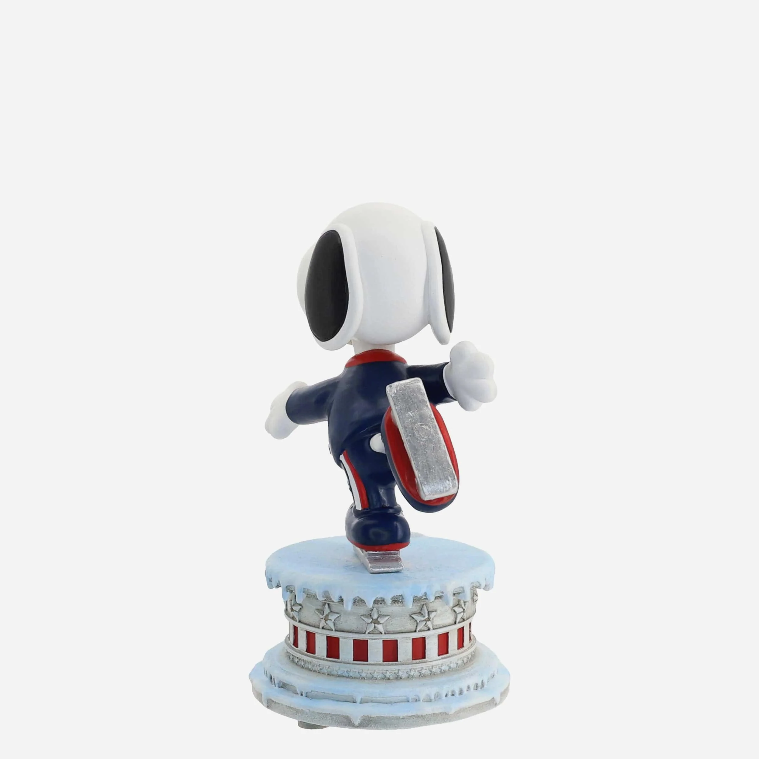 Team USA Snoopy Peanuts Figure Skating Mini Bobblehead - Image 5