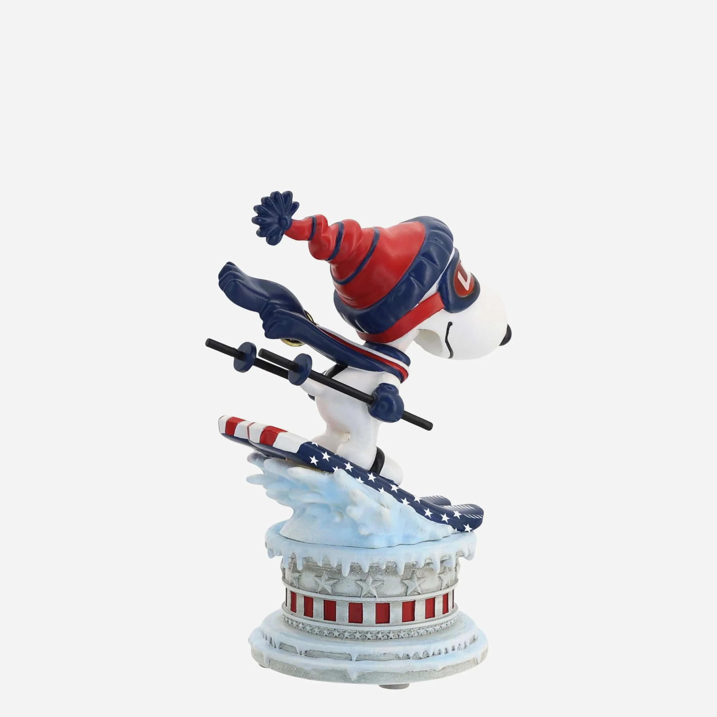 Team USA Snoopy Peanuts Ski Jump Mini Bobblehead - Image 5