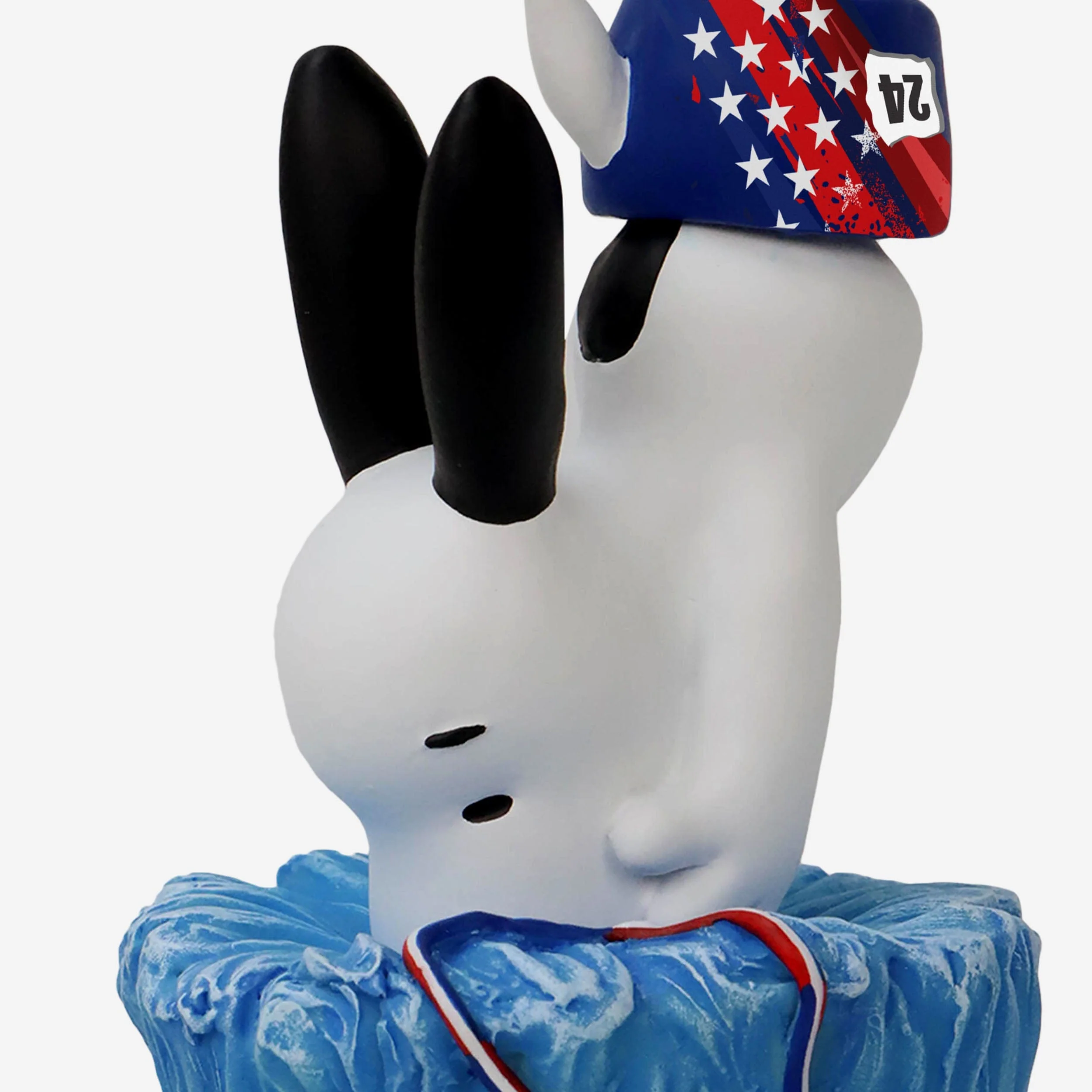 Team USA Snoopy Peanuts Swimming Mini Bobblehead - Image 2