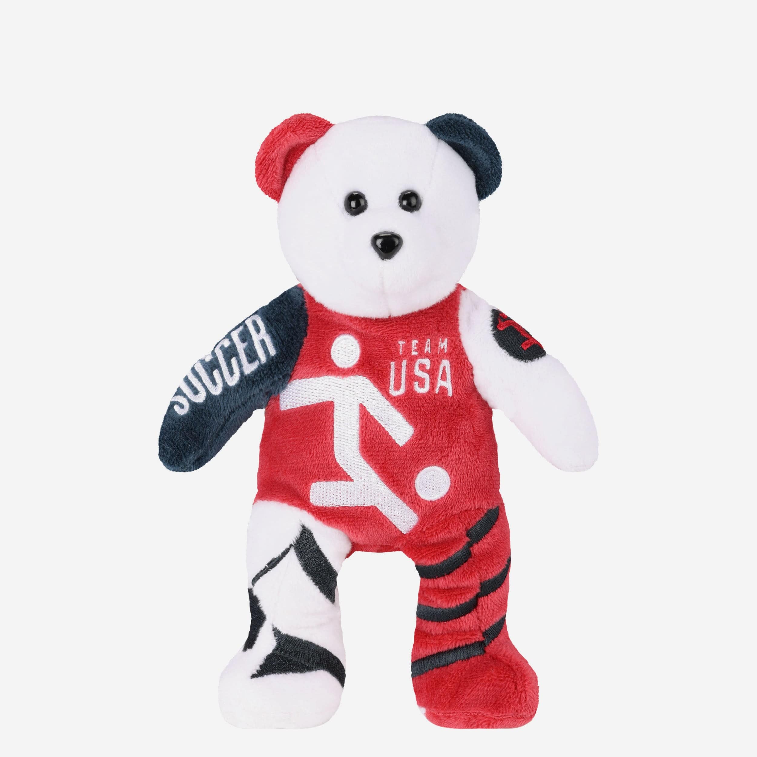 Team USA Soccer Team Beans Embroidered Bear