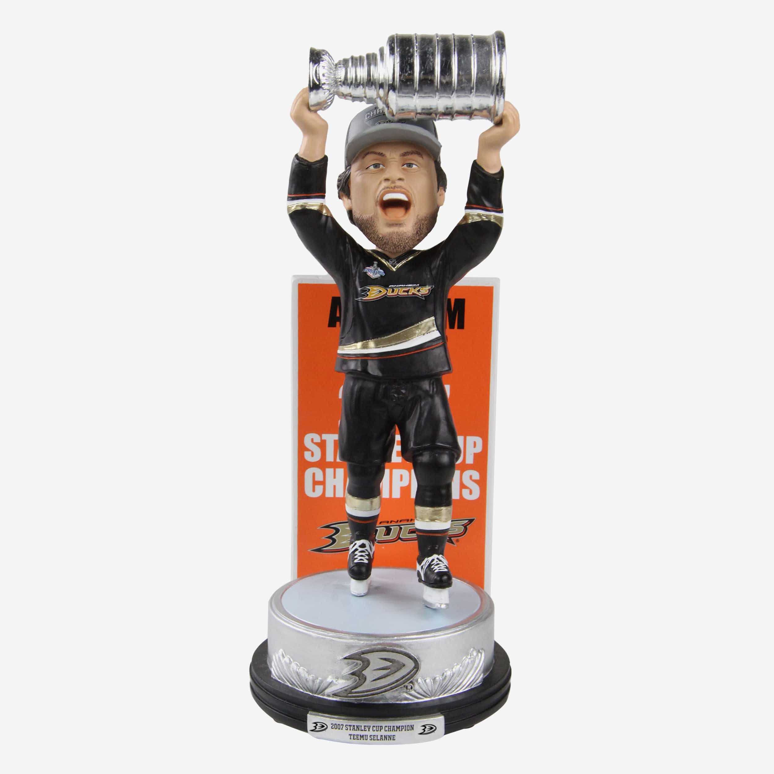Teemu Selanne Anaheim Ducks Stanley Cup Celebration Series Bobblehead