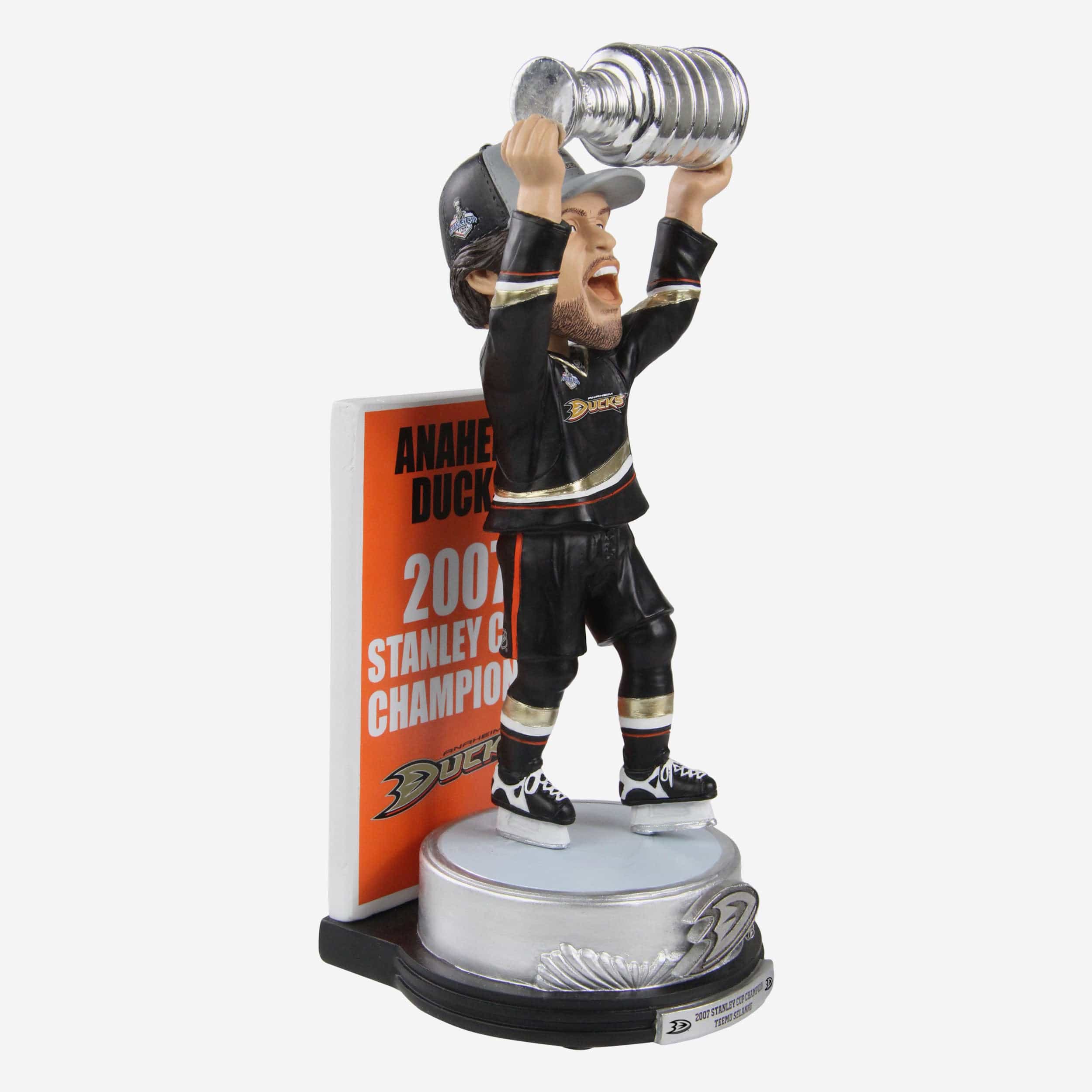 Teemu Selanne Anaheim Ducks Stanley Cup Celebration Series Bobblehead - Image 4