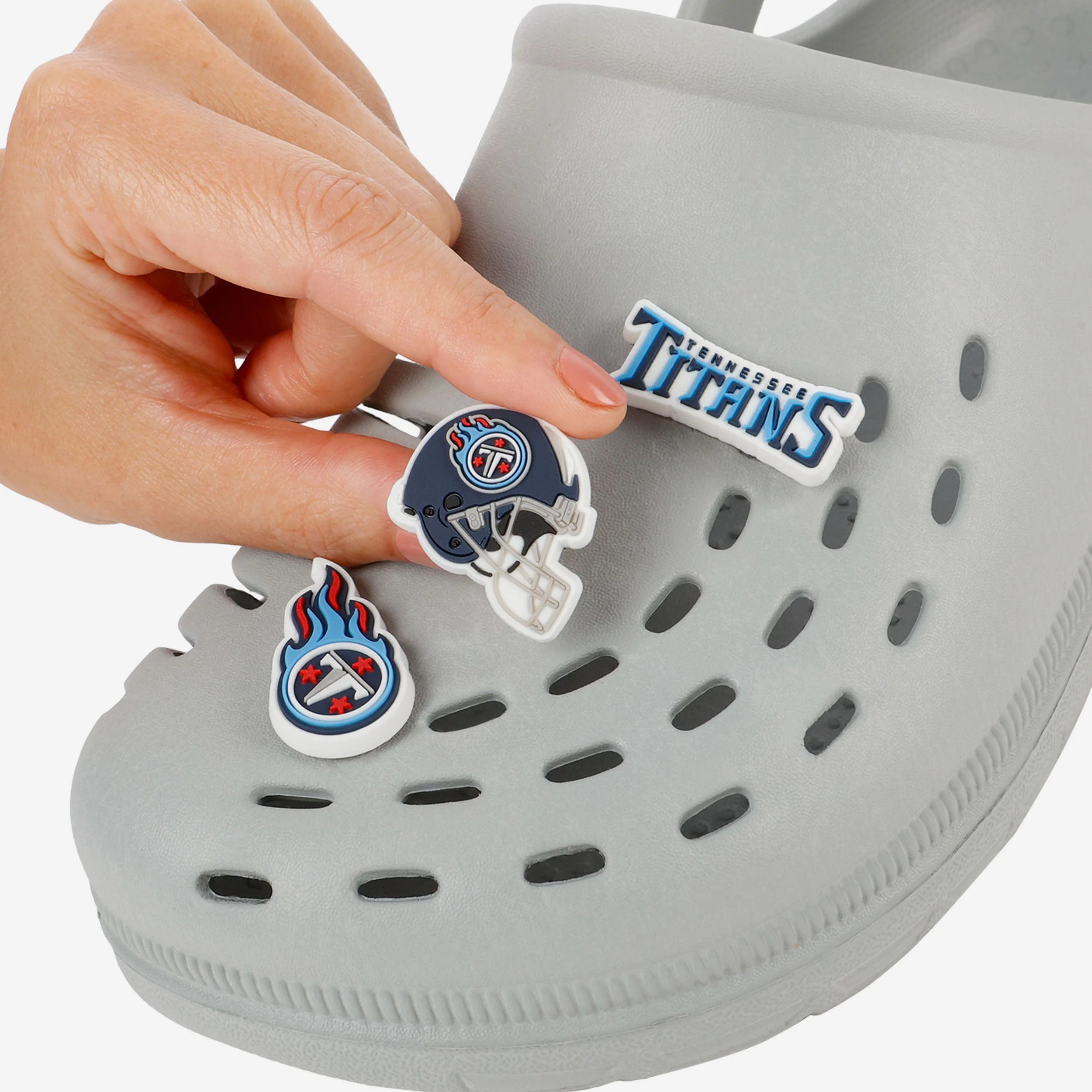 Tennessee Titans 10 Pack Team Clog Charms - Image 3