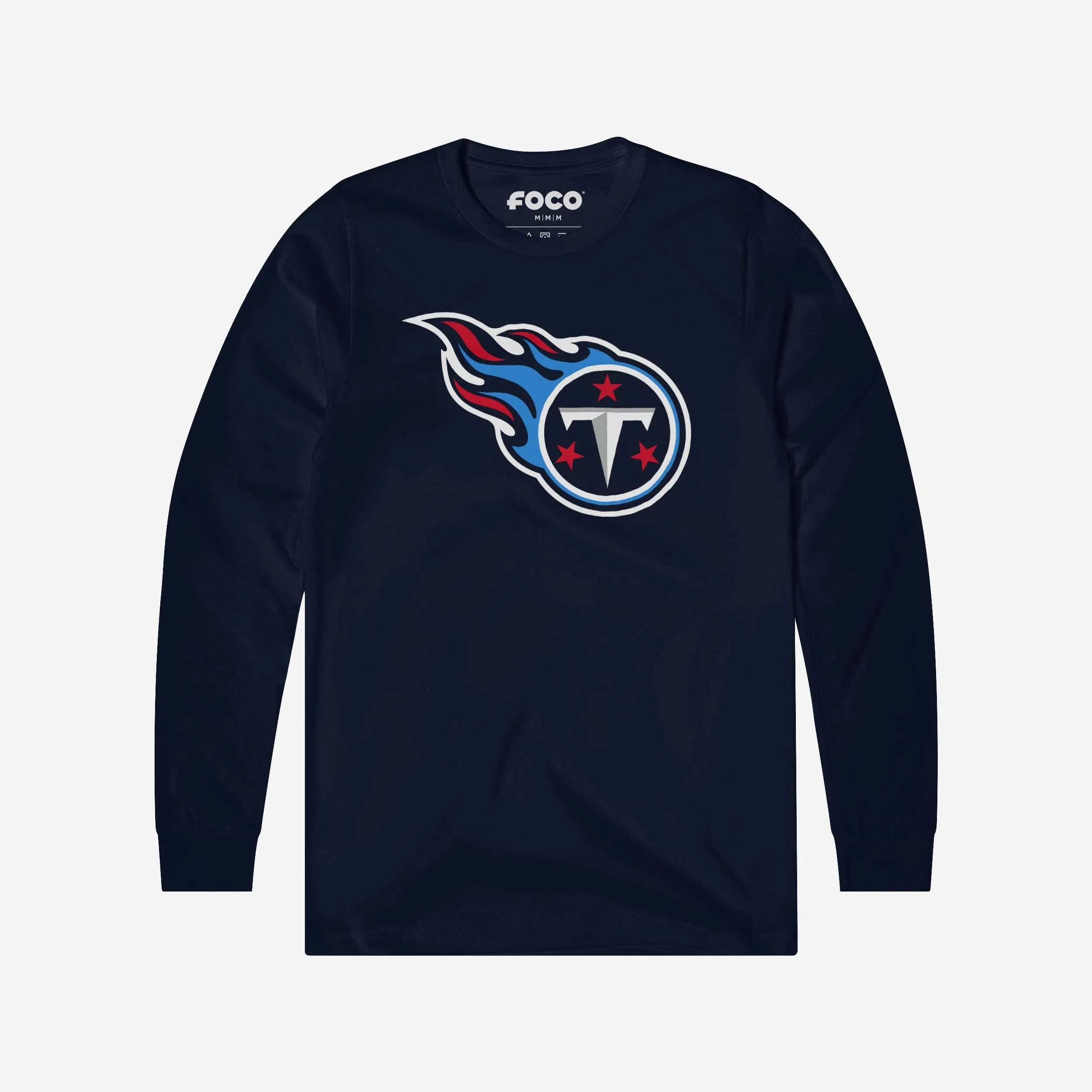 Tennessee Titans 1999 Retro Primary Logo Long Sleeve T-Shirt