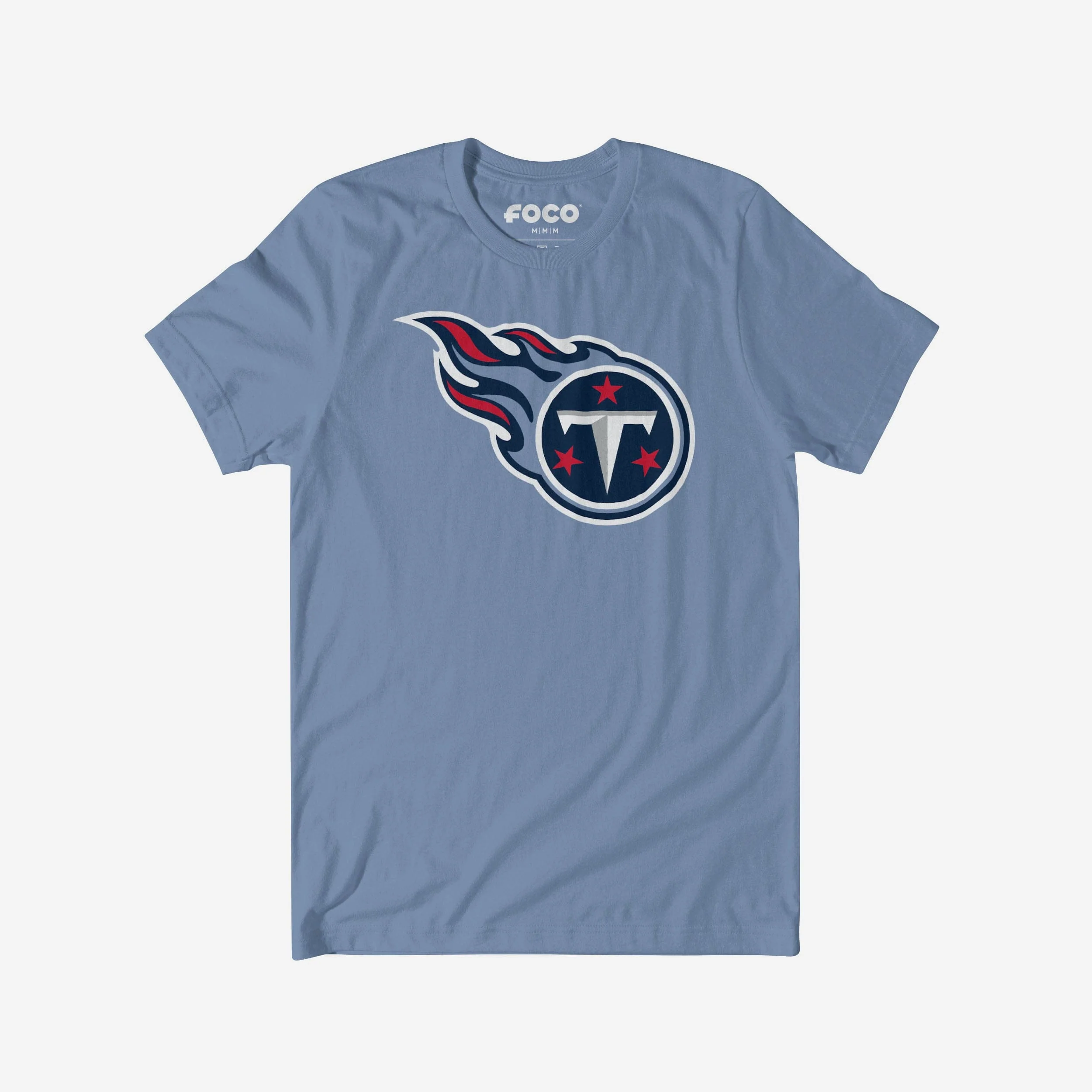 Tennessee Titans 1999 Retro Primary Logo T-Shirt - Image 5