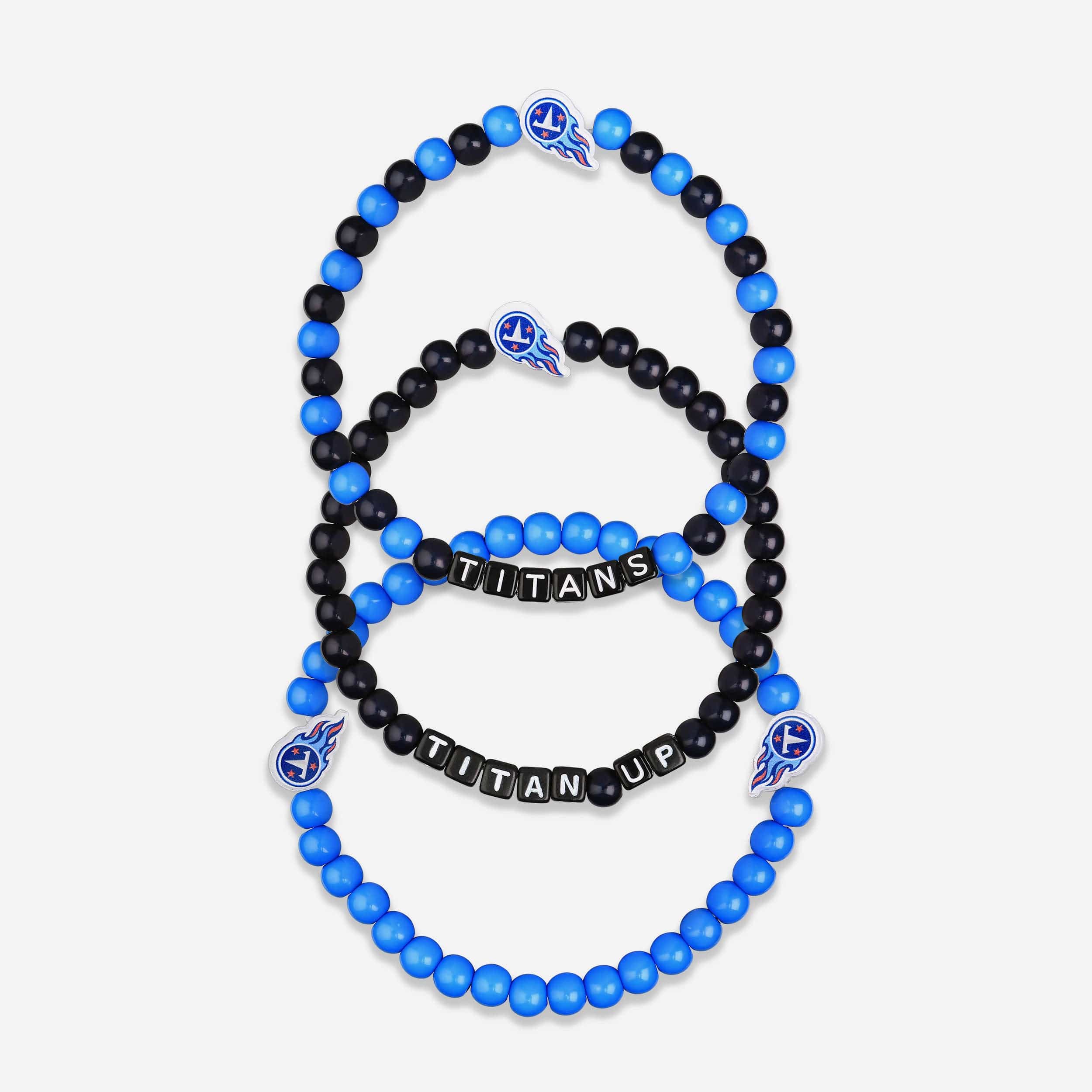 Tennessee Titans 3 Pack Beaded Friendship Bracelet