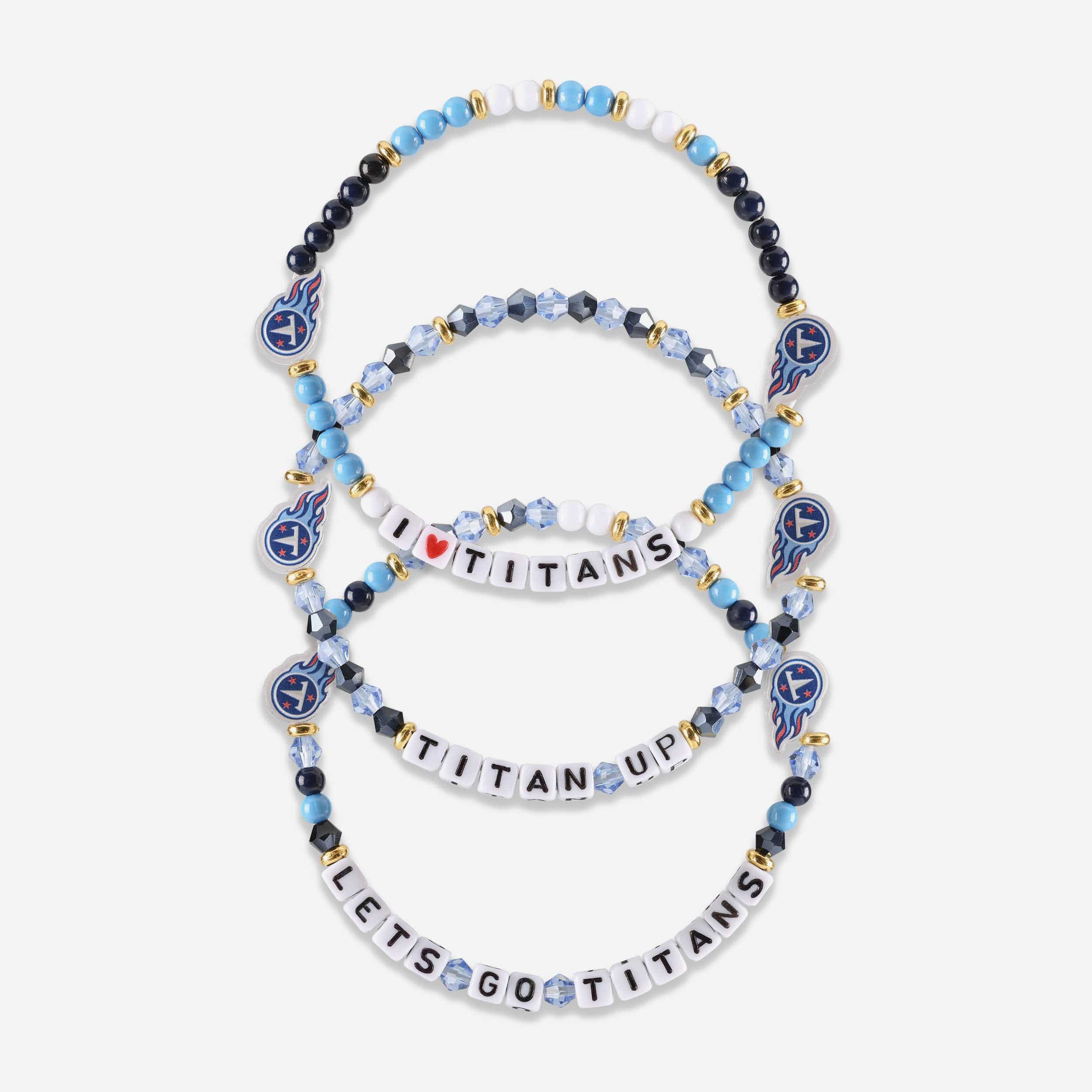 Tennessee Titans 3 Pack Friendship Bracelet