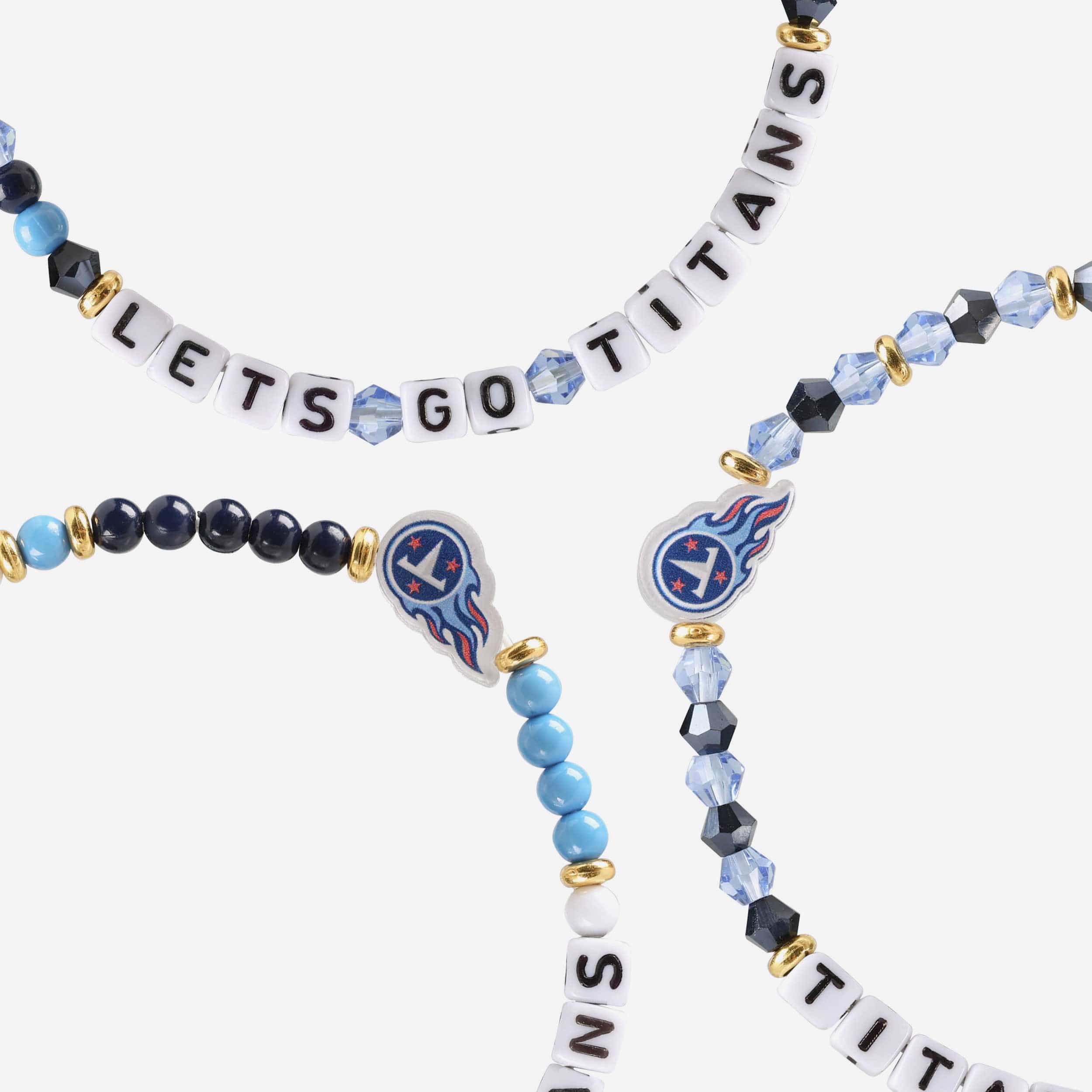 Tennessee Titans 3 Pack Friendship Bracelet - Image 2