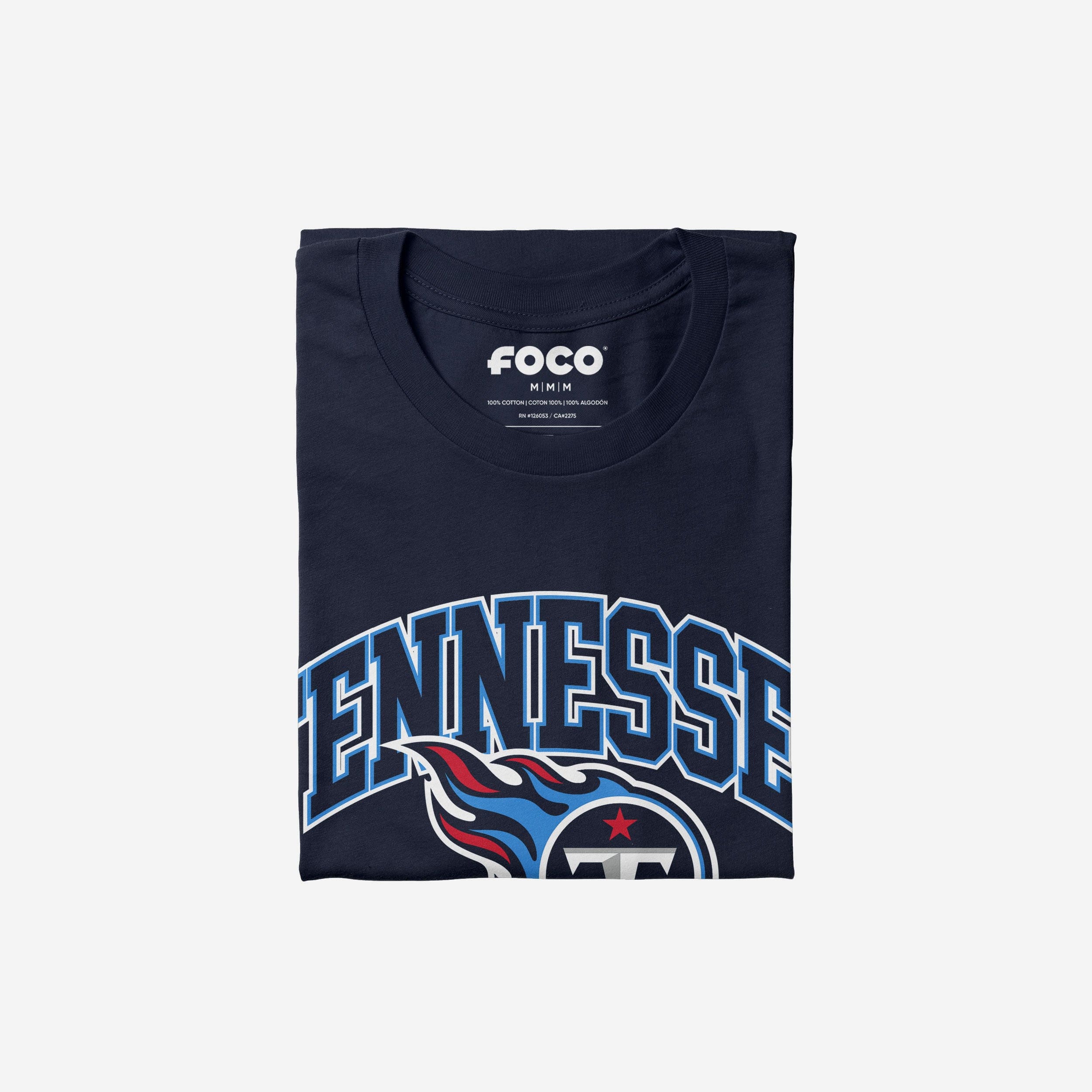 Tennessee Titans Arched Wordmark T-Shirt - Image 4