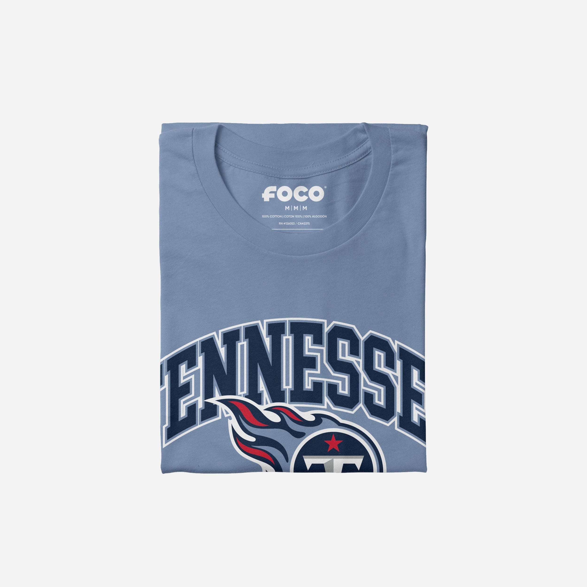 Tennessee Titans Arched Wordmark T-Shirt - Image 8